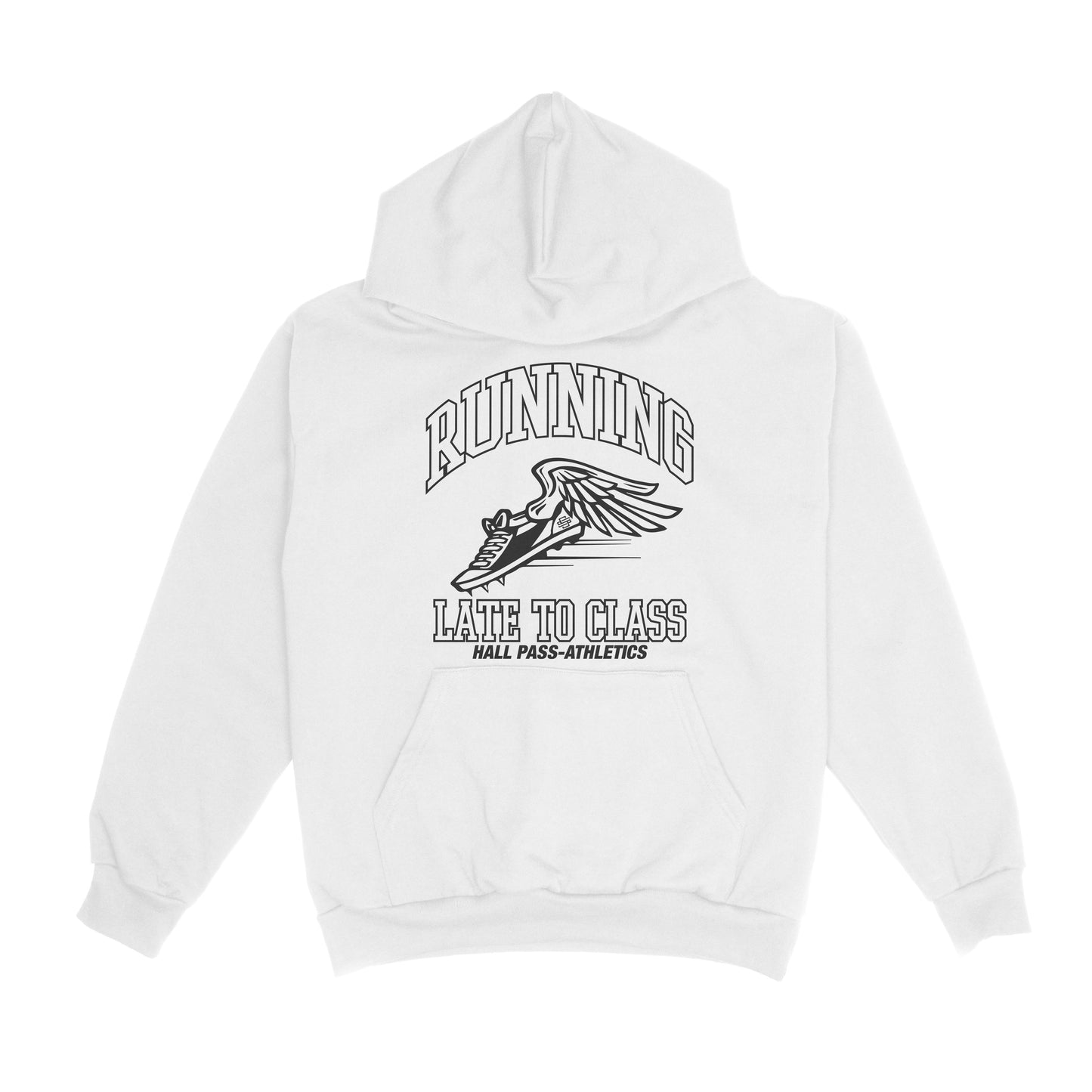 SS Running - White Hoodie