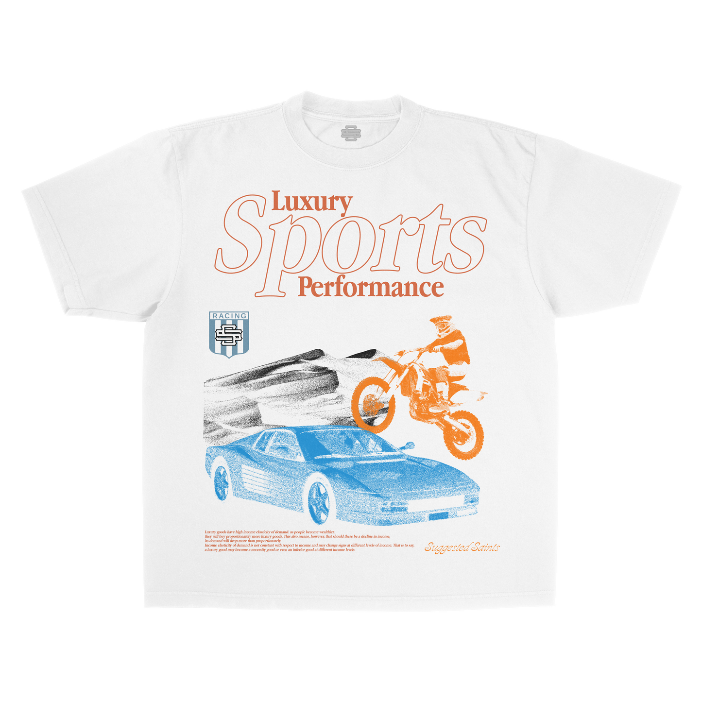 SS Motorsports - White T-Shirt