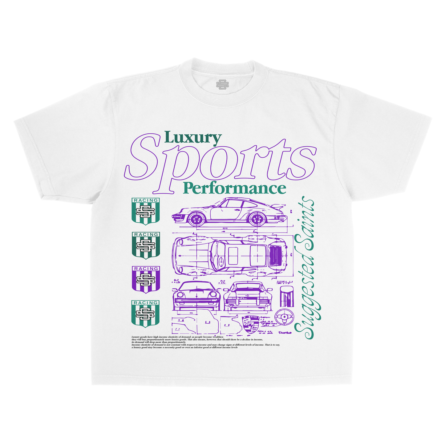 SS Porsche - White T-Shirt