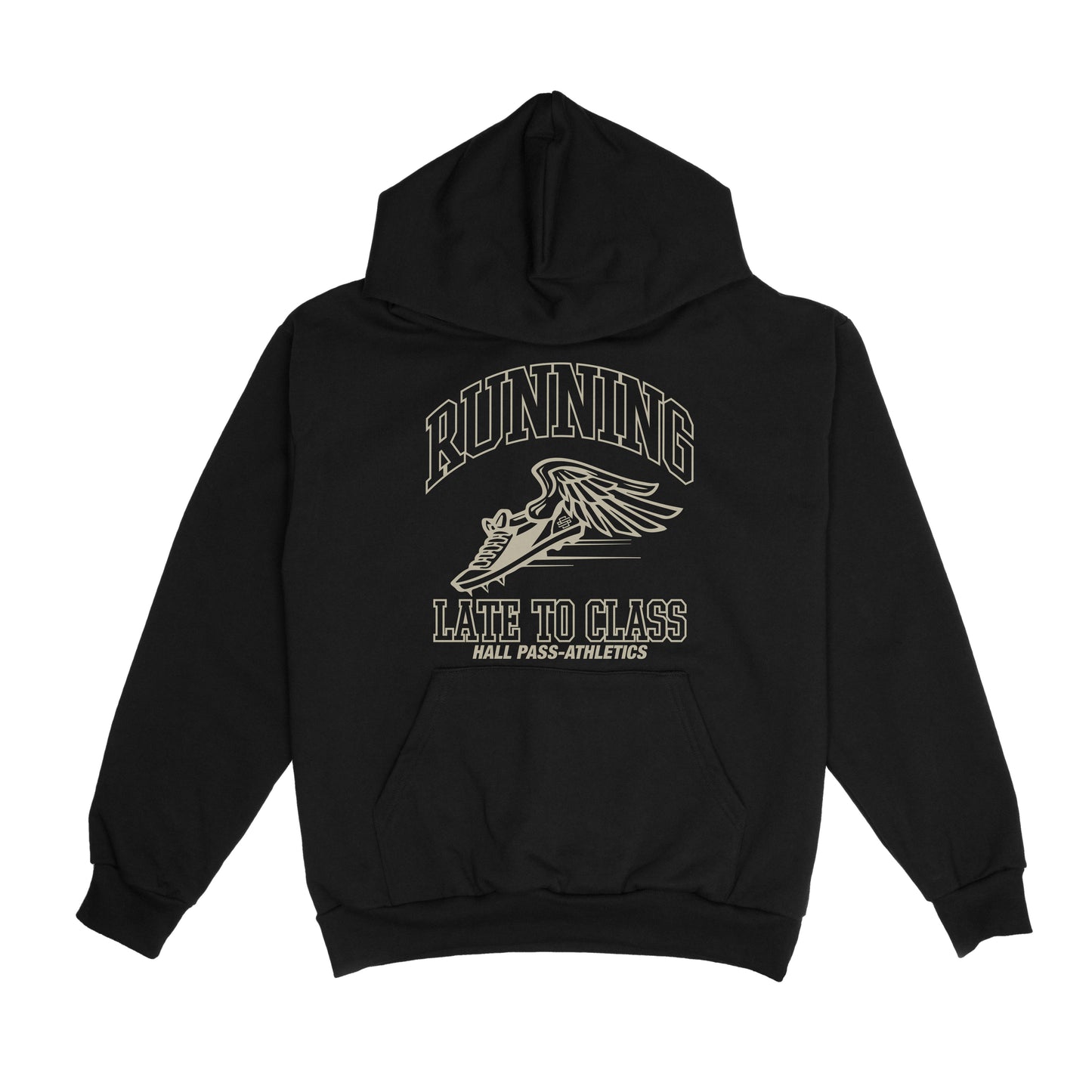 SS Running - Black Hoodie