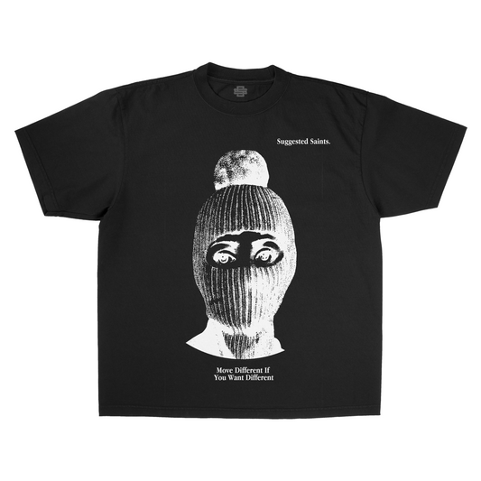 SS Move Different - Black T-Shirt