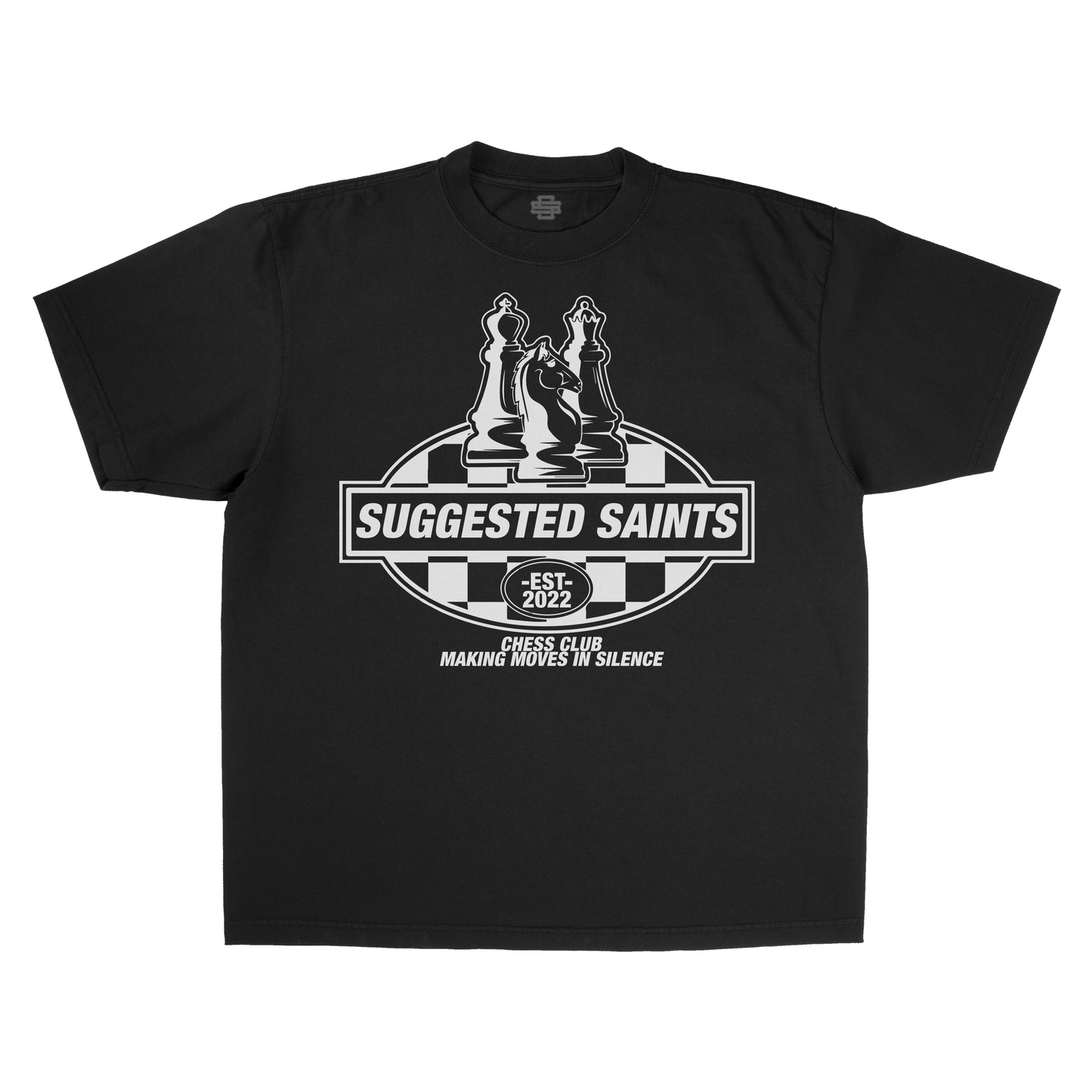 SS Chess Club - Black T-Shirt