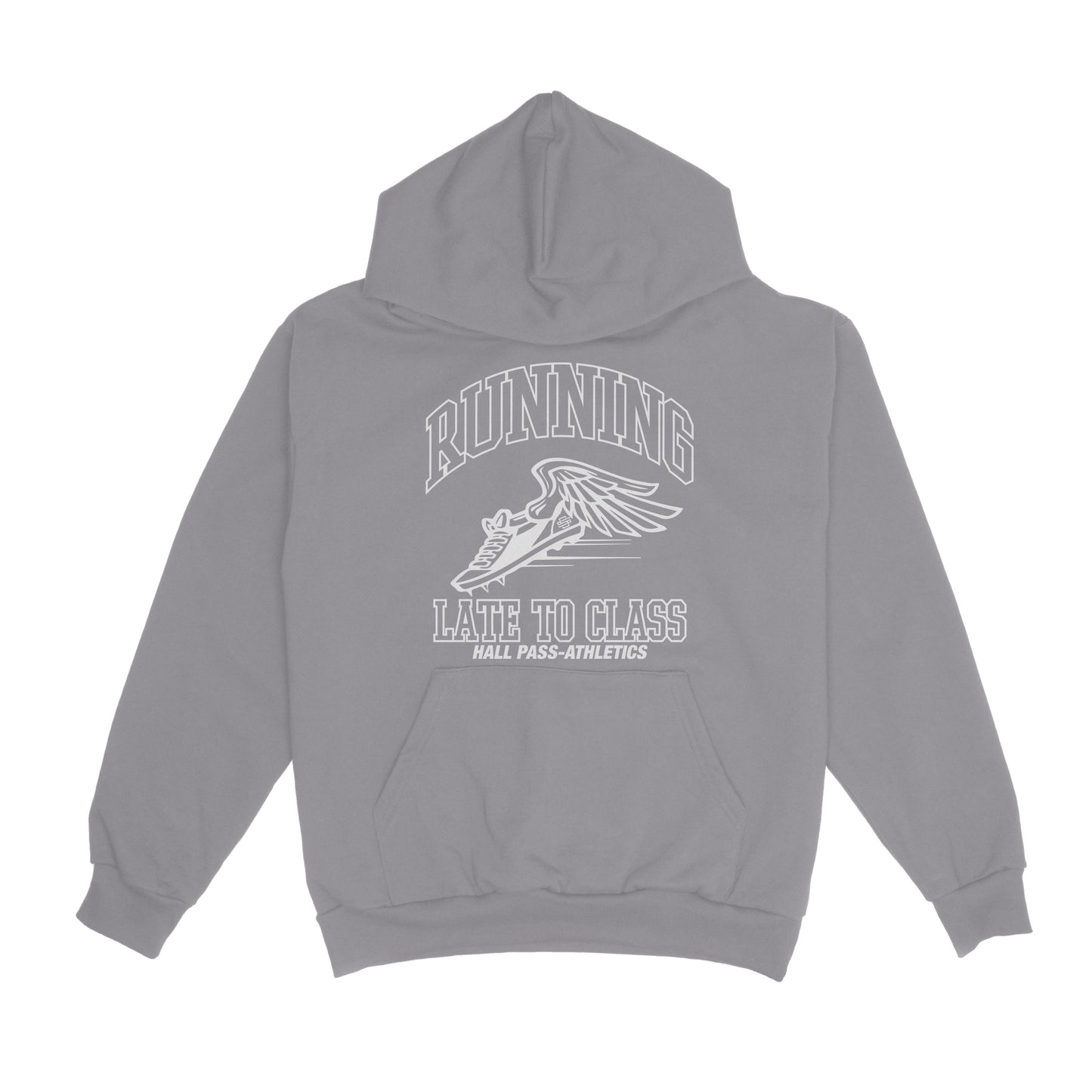 SS Running - Gray Hoodie