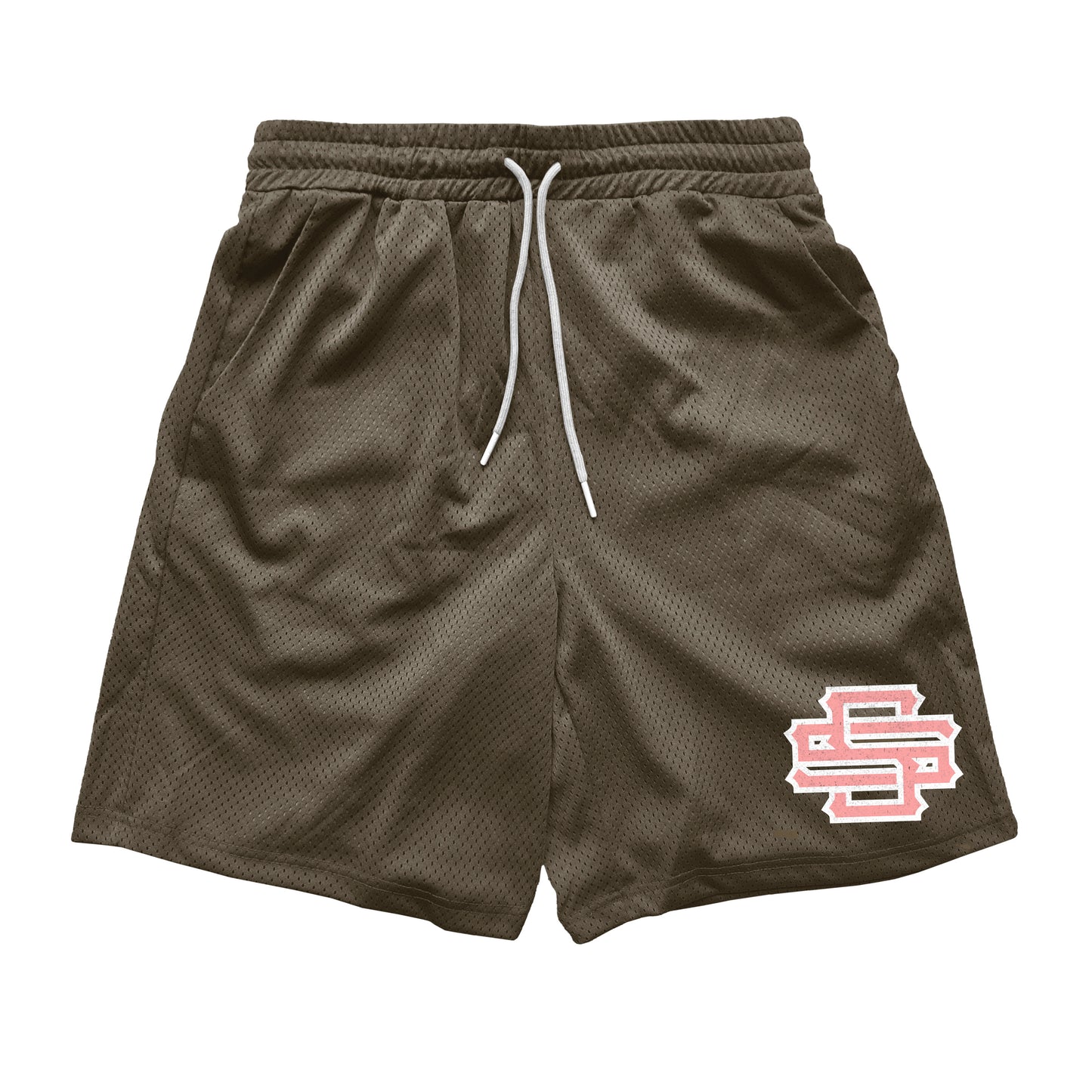 SS Brown Mesh Shorts