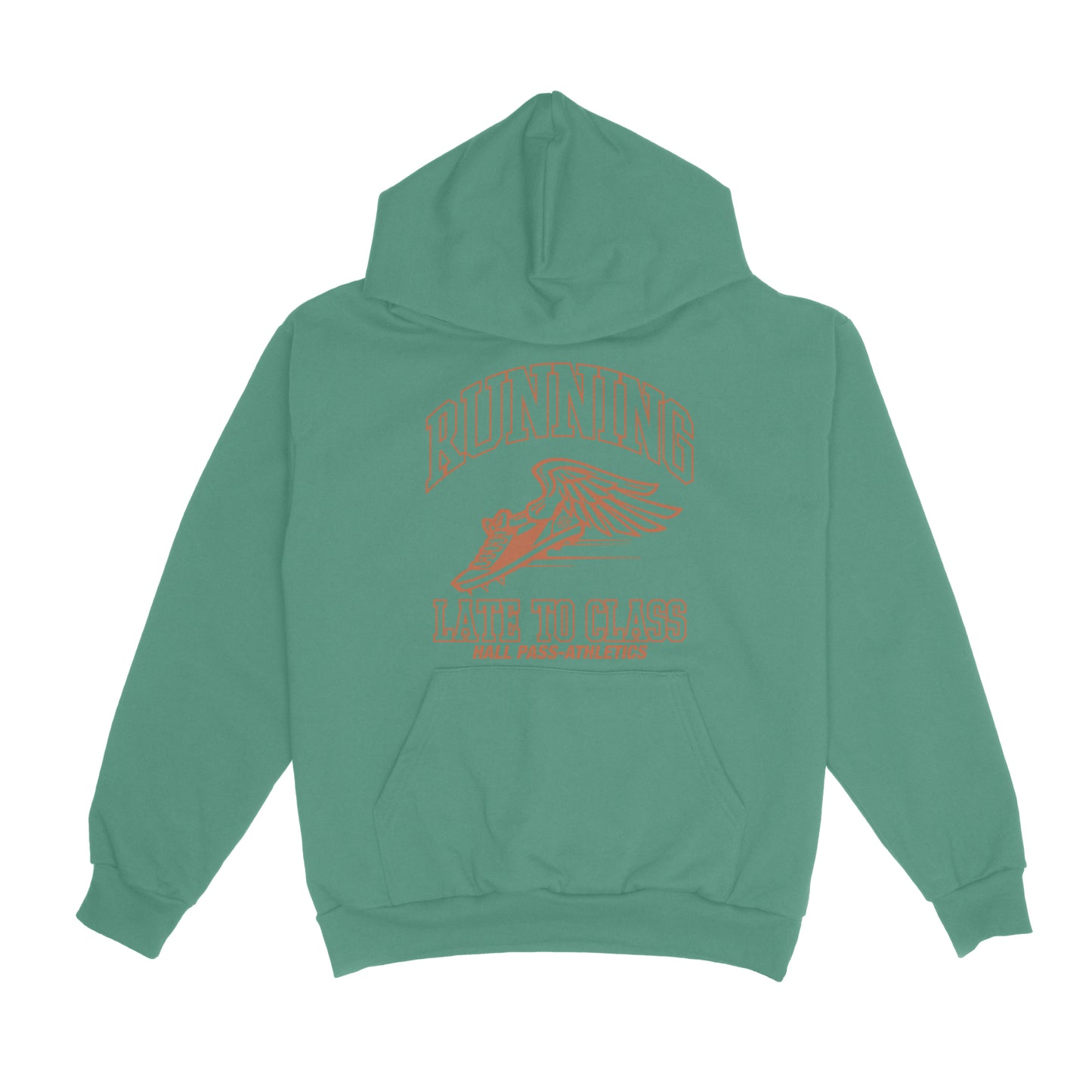 SS Running - Green Hoodie