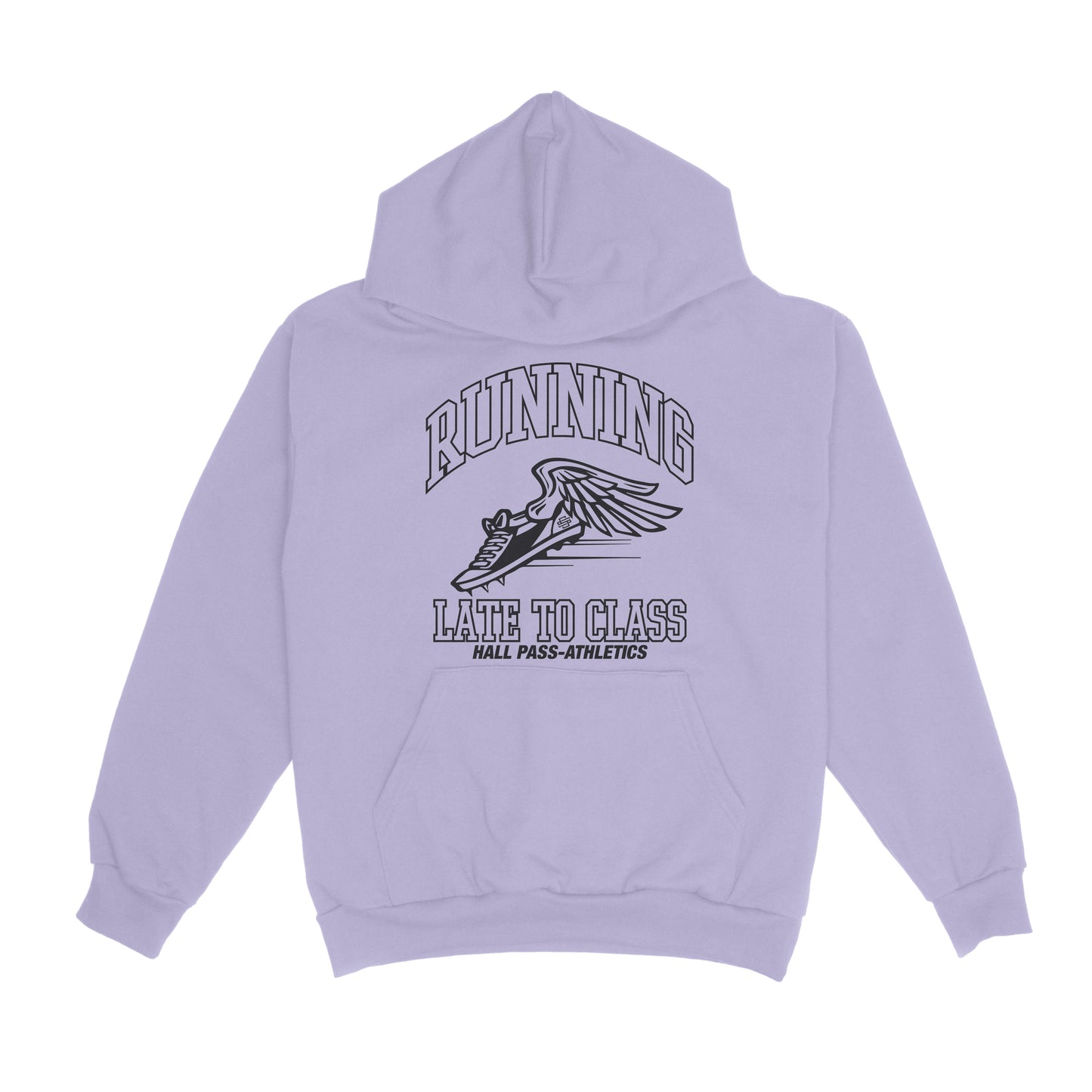 SS Running - Purple Hoodie