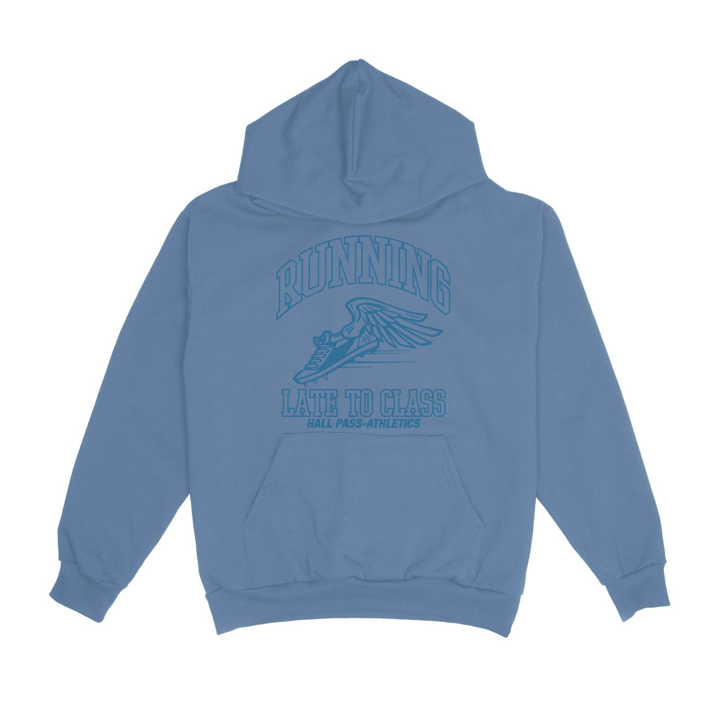 SS Running - Blue Hoodie