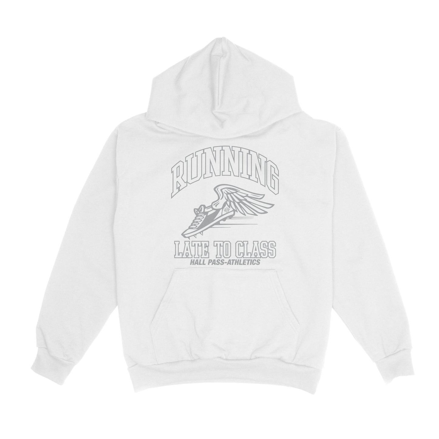 SS Running - White Hoodie