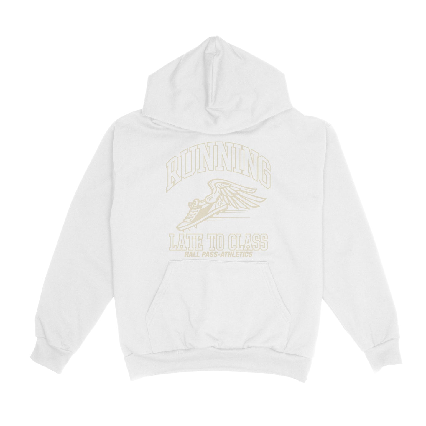 SS Running - White Hoodie