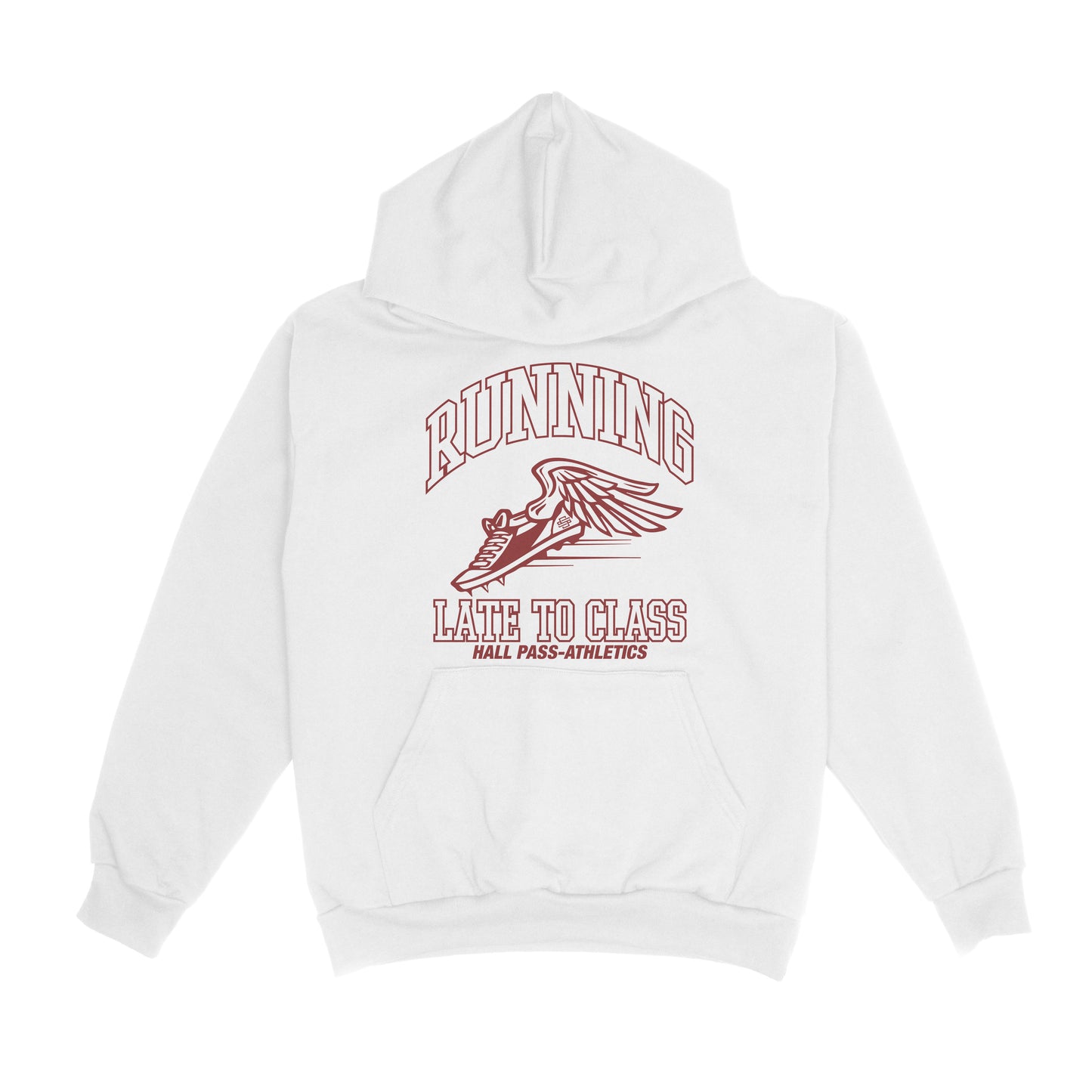 SS Running - White Hoodie