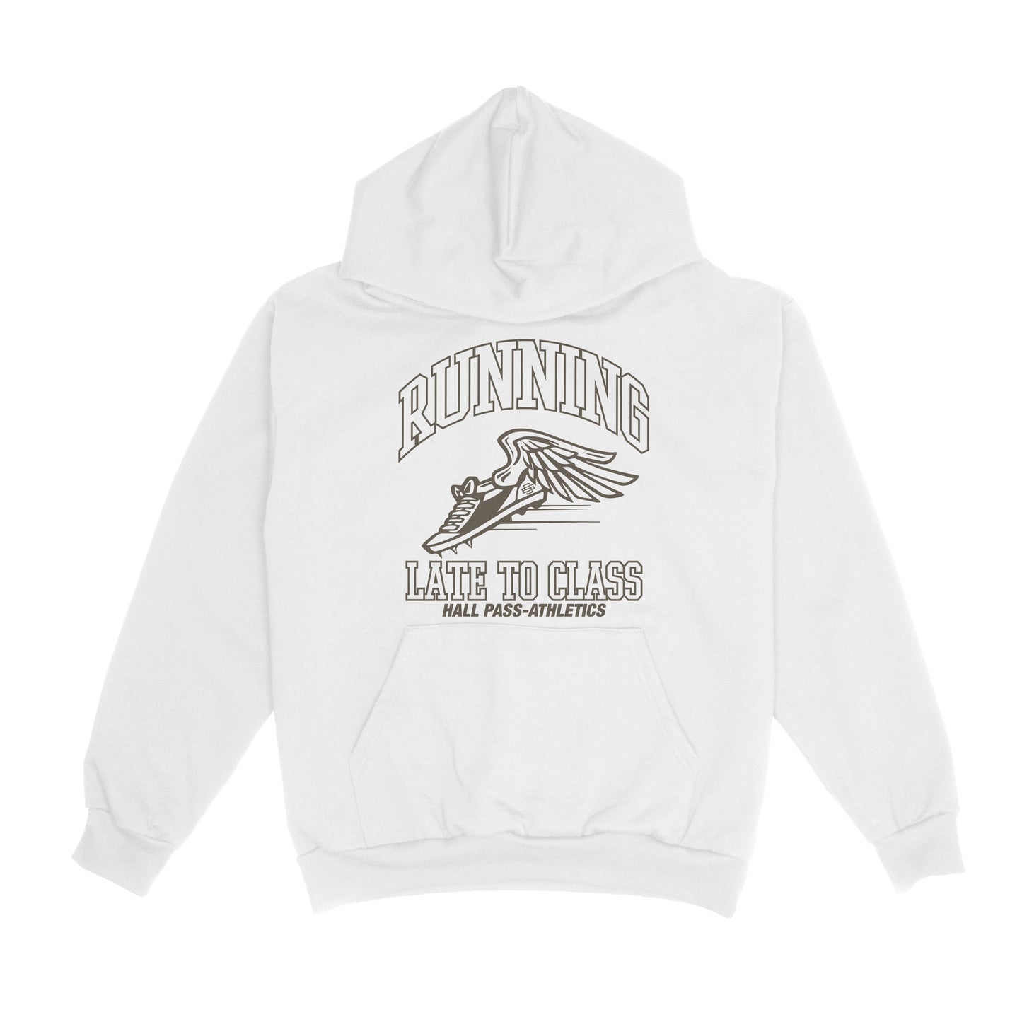 SS Running - White Hoodie