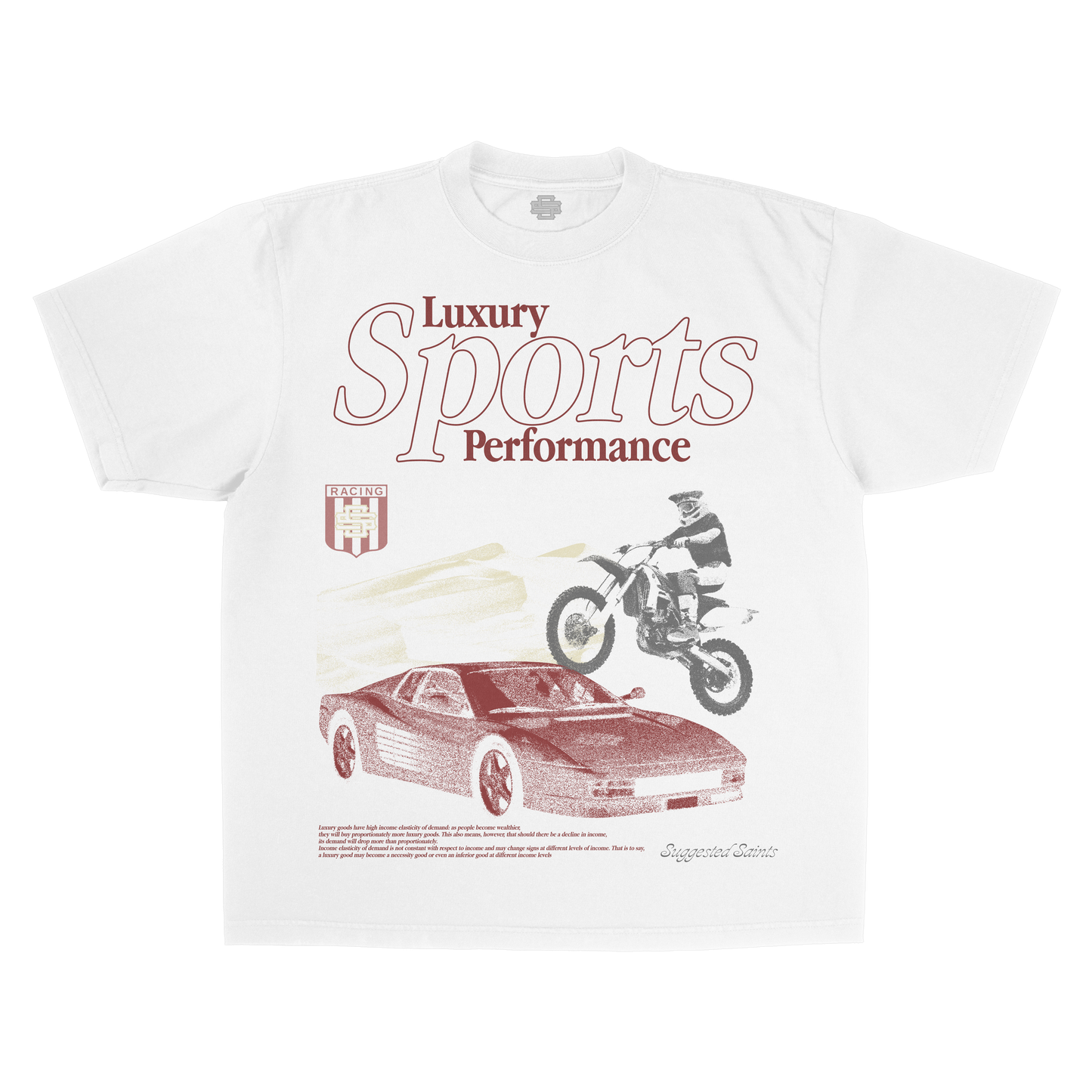 SS Motorsports - White T-Shirt