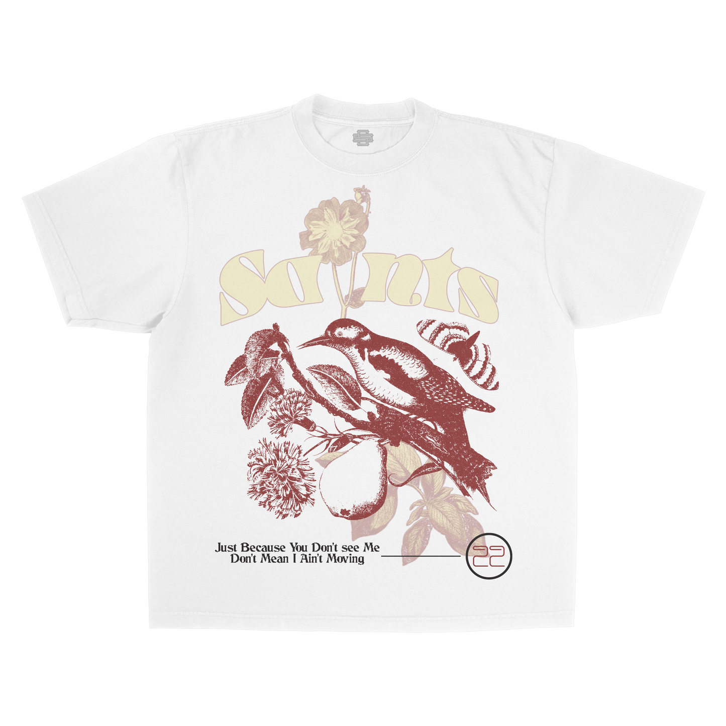 SS Bird Saint - White T-Shirt