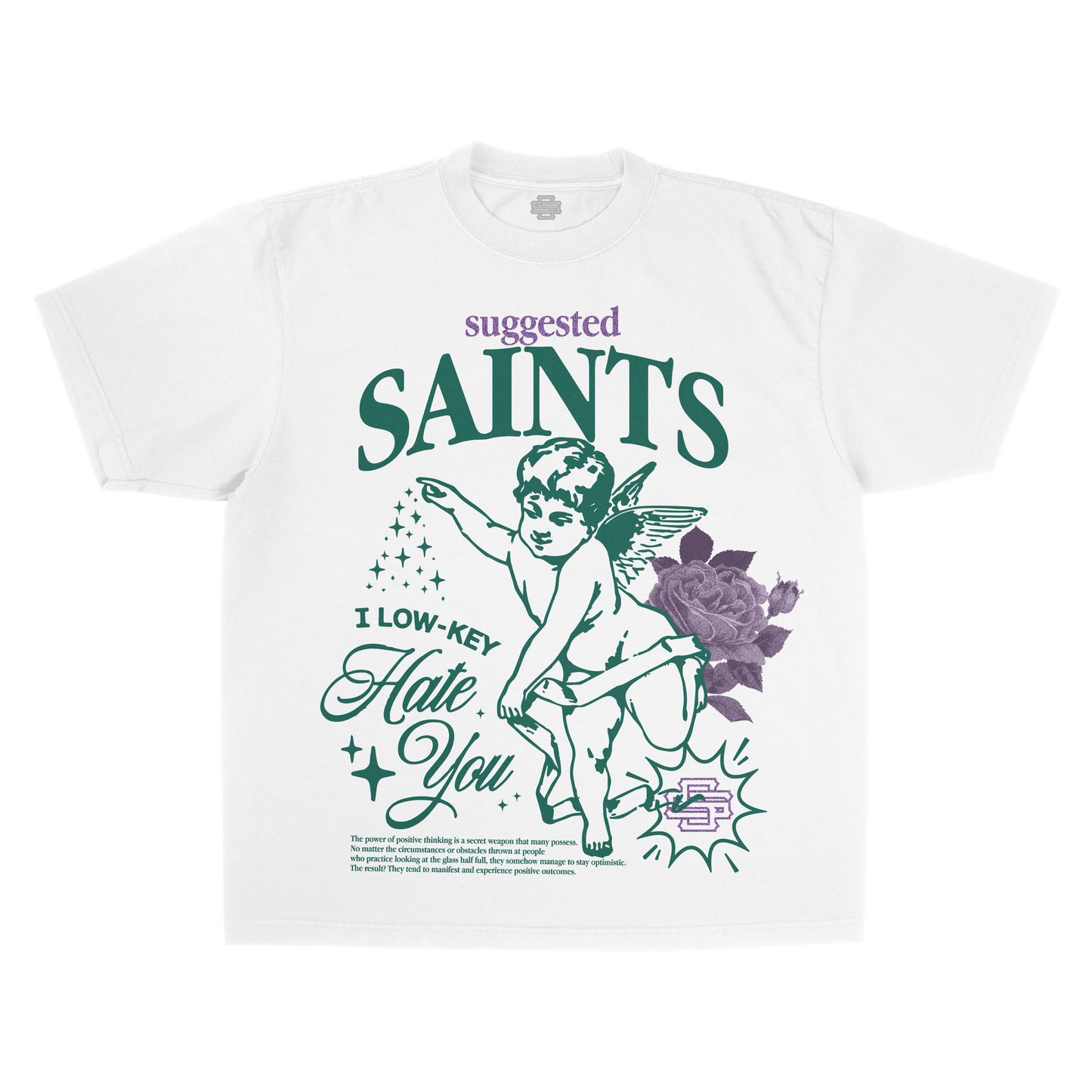 SS Angel Saint - White T-Shirt