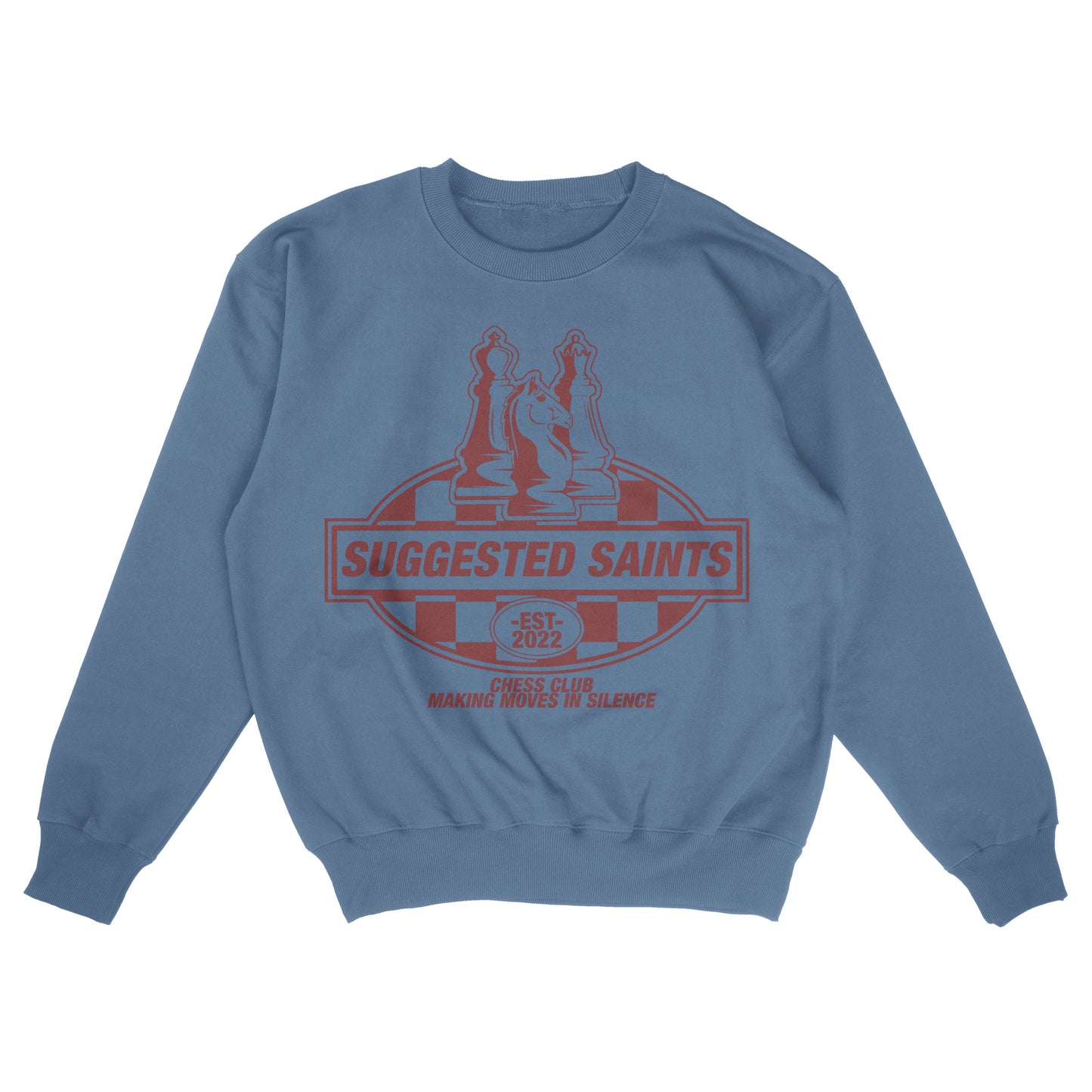 SS Chess Club - Blue Crewneck