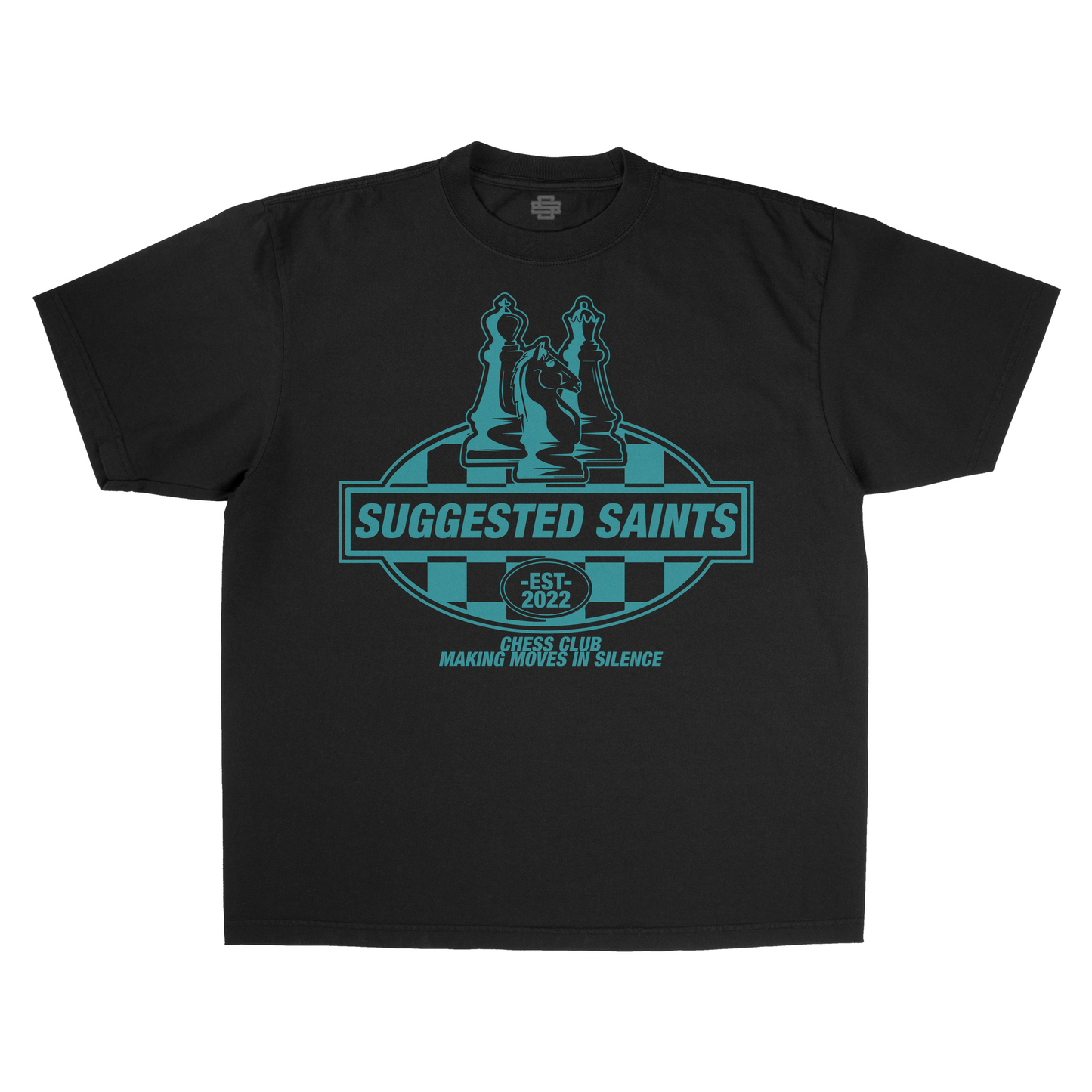 SS Chess Club - Black T-Shirt