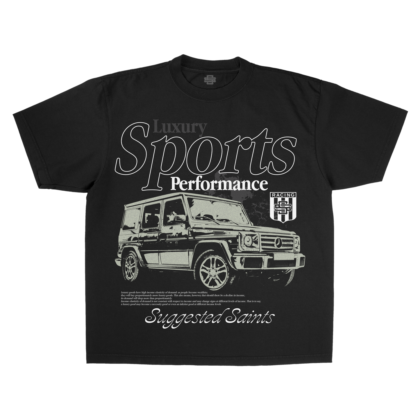 SS G Wagon - Black T-Shirt