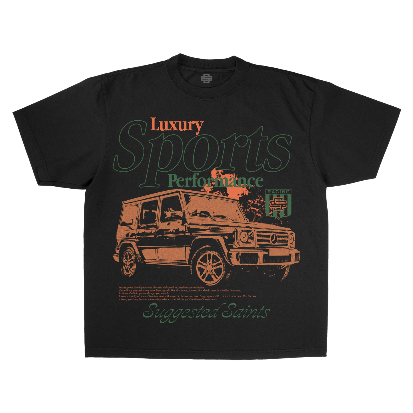 SS G Wagon - Black T-Shirt