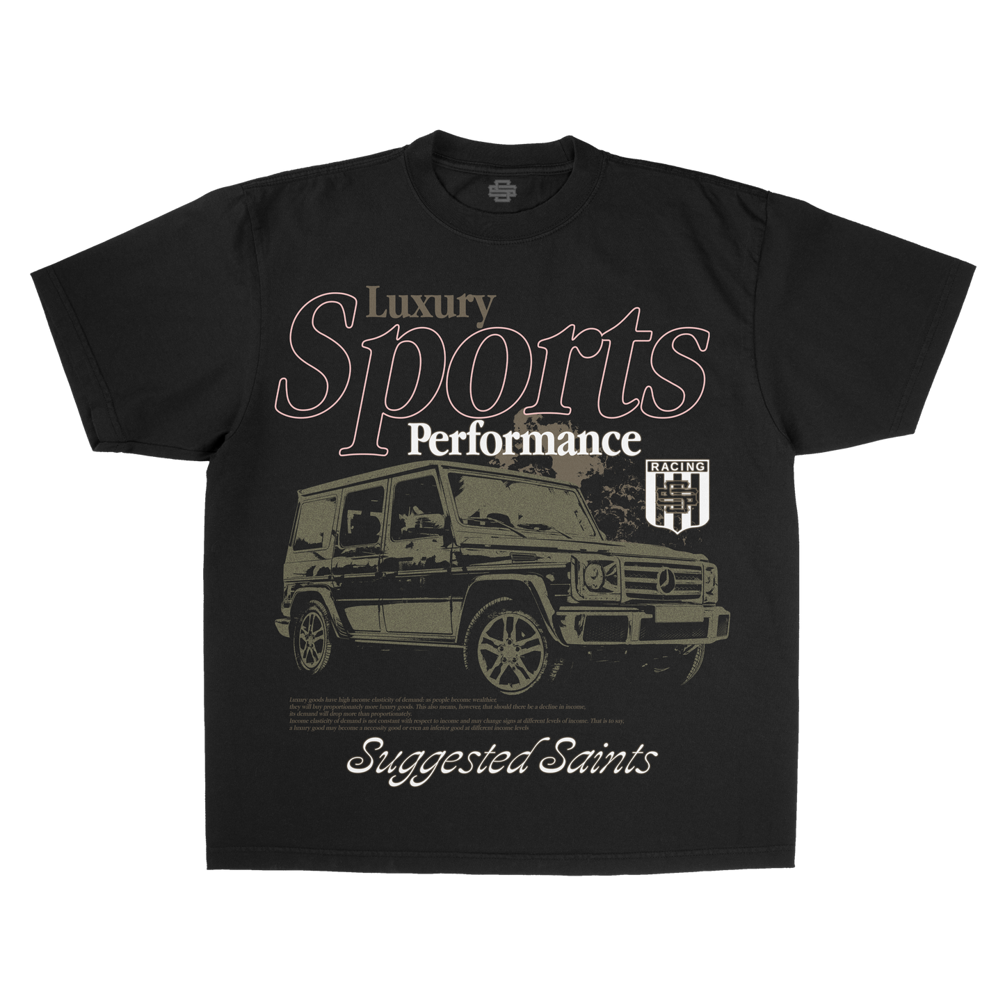 SS G Wagon - Black T-Shirt