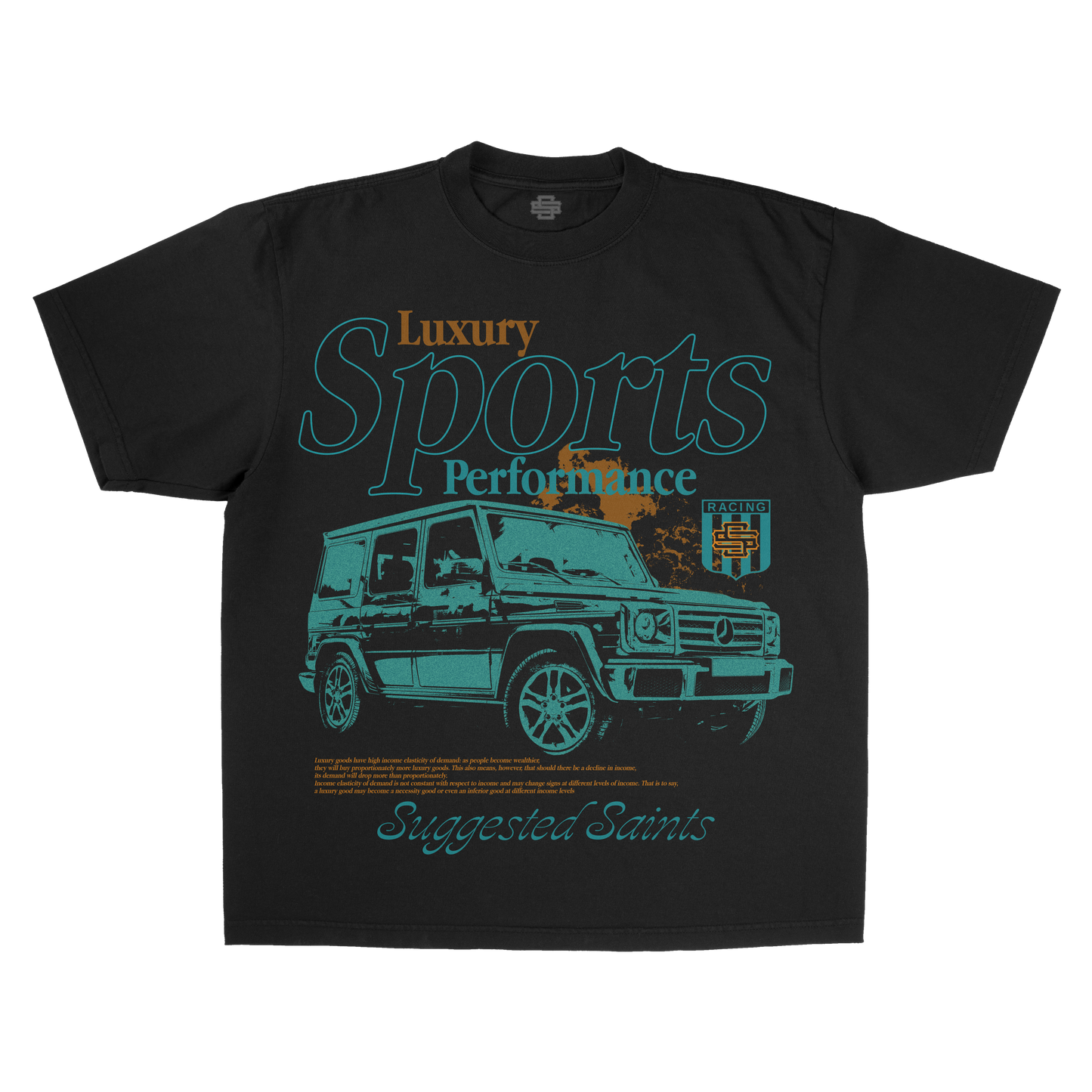 SS G Wagon - Black T-Shirt