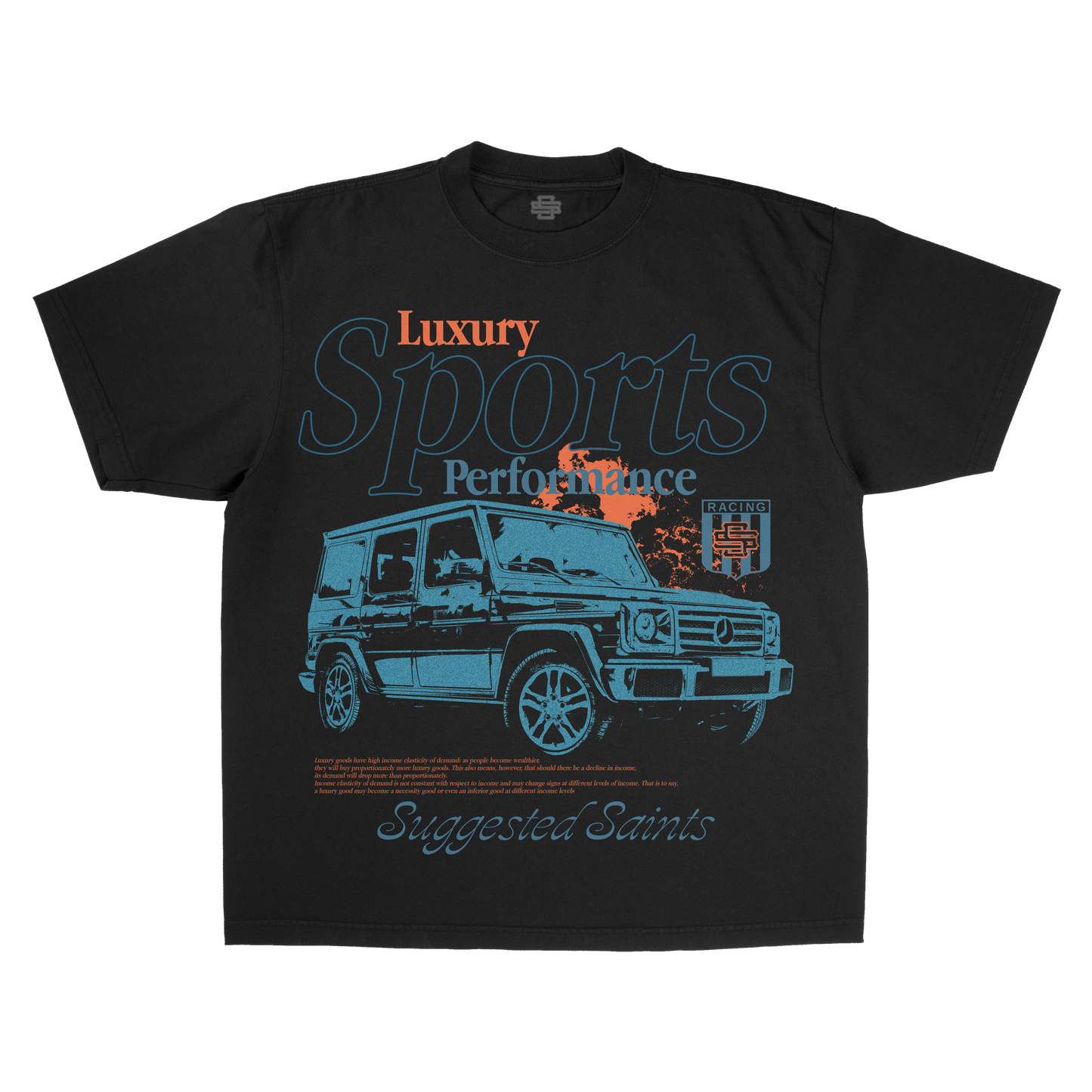 SS G Wagon - Black T-Shirt