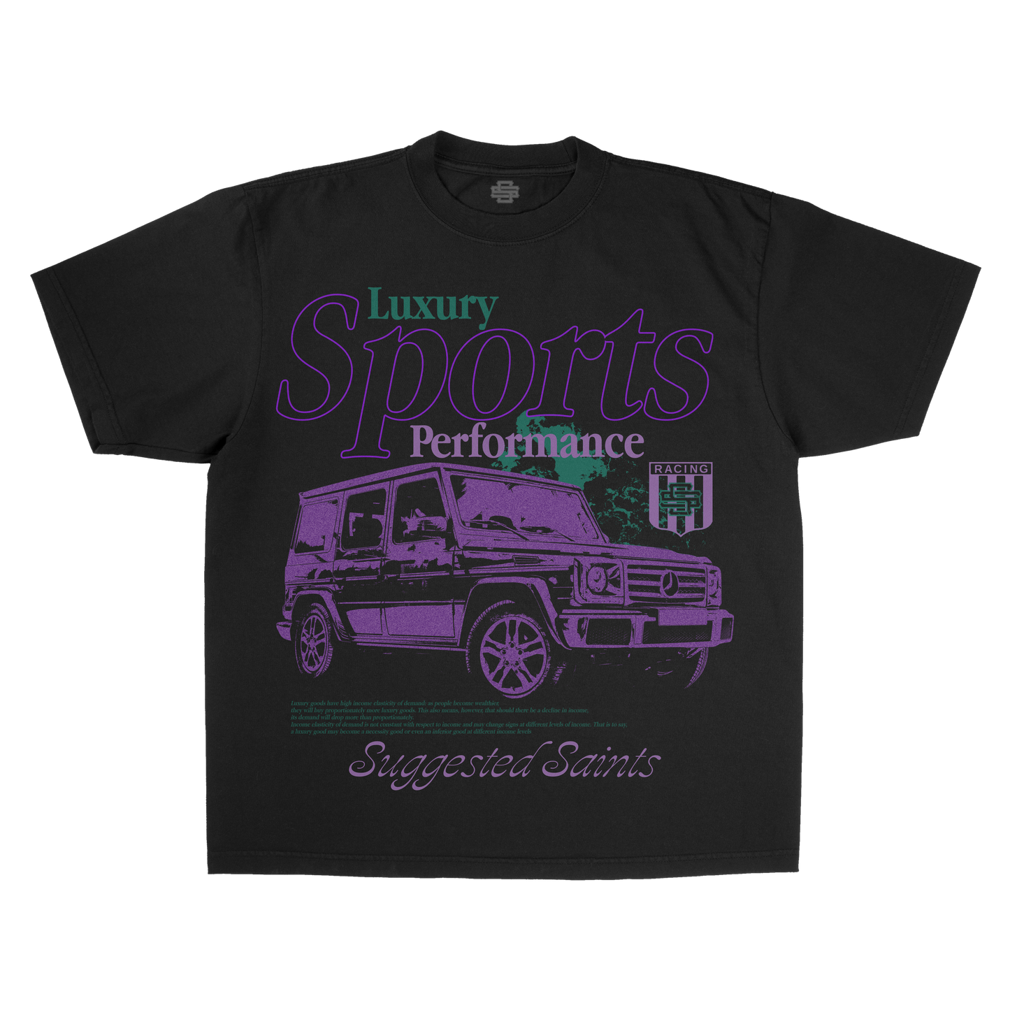 SS G Wagon - Black T-Shirt