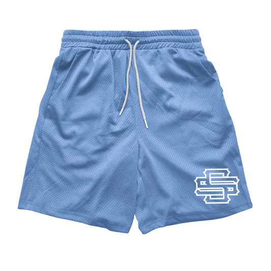 SS Light Blue Mesh Shorts