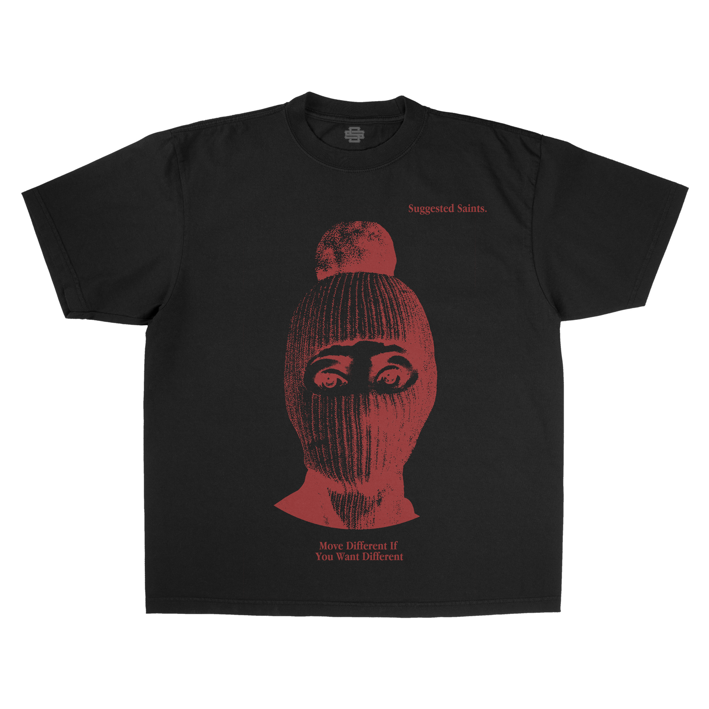 SS Move Different - Black T-Shirt