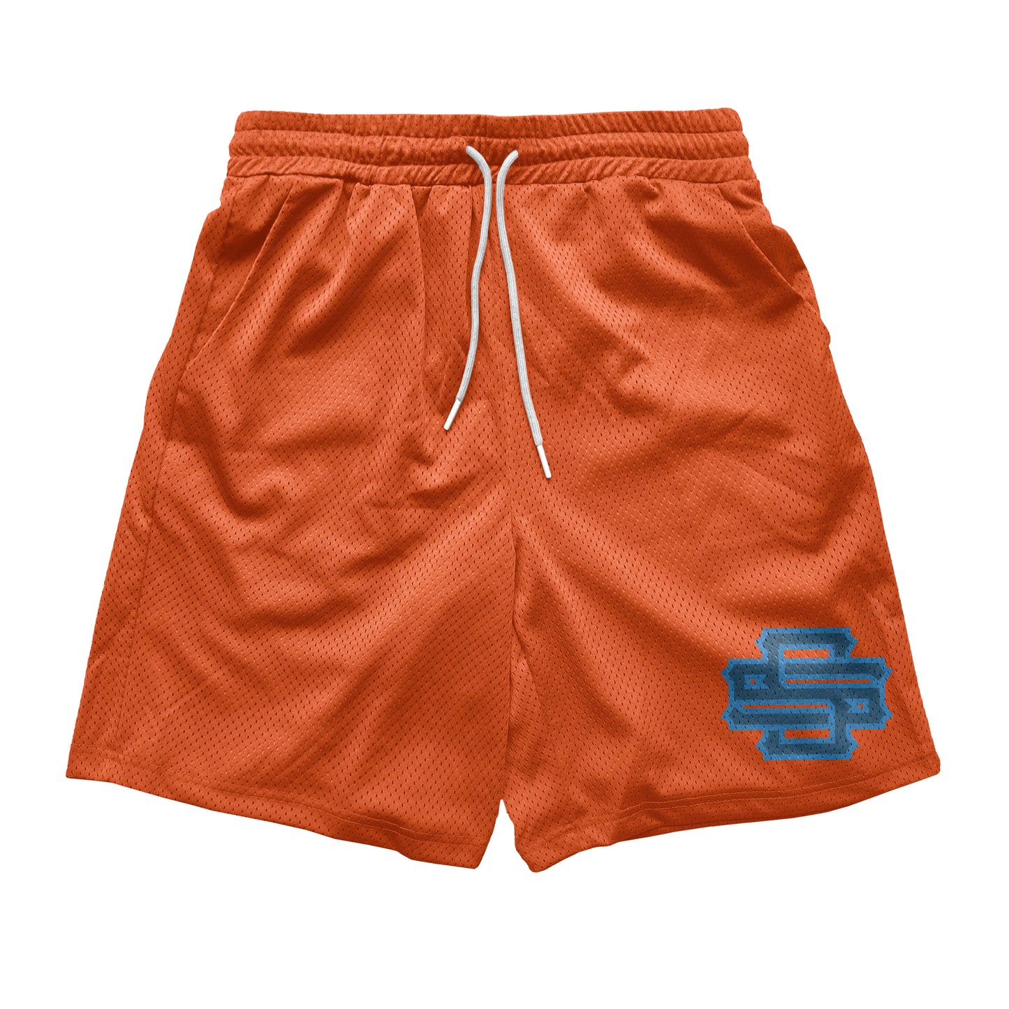 SS Orange Mesh Shorts