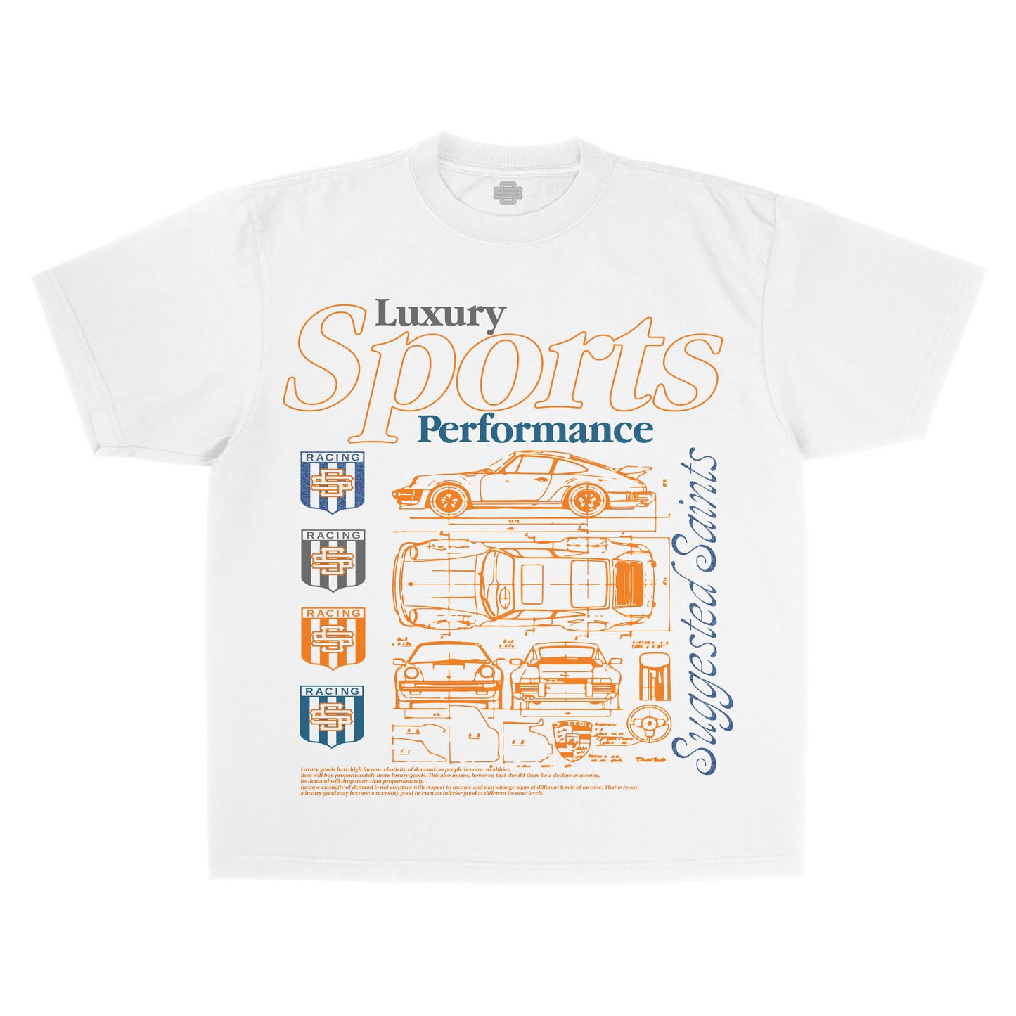 SS Porsche - White T-Shirt