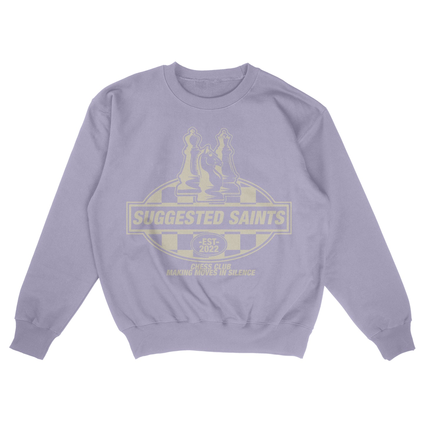 SS Chess Club - Purple Crewneck