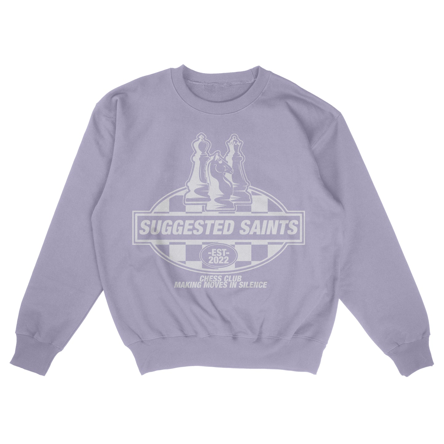 SS Chess Club - Purple Crewneck