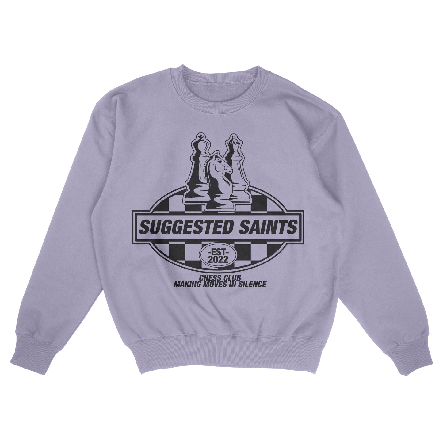 SS Chess Club - Purple Crewneck