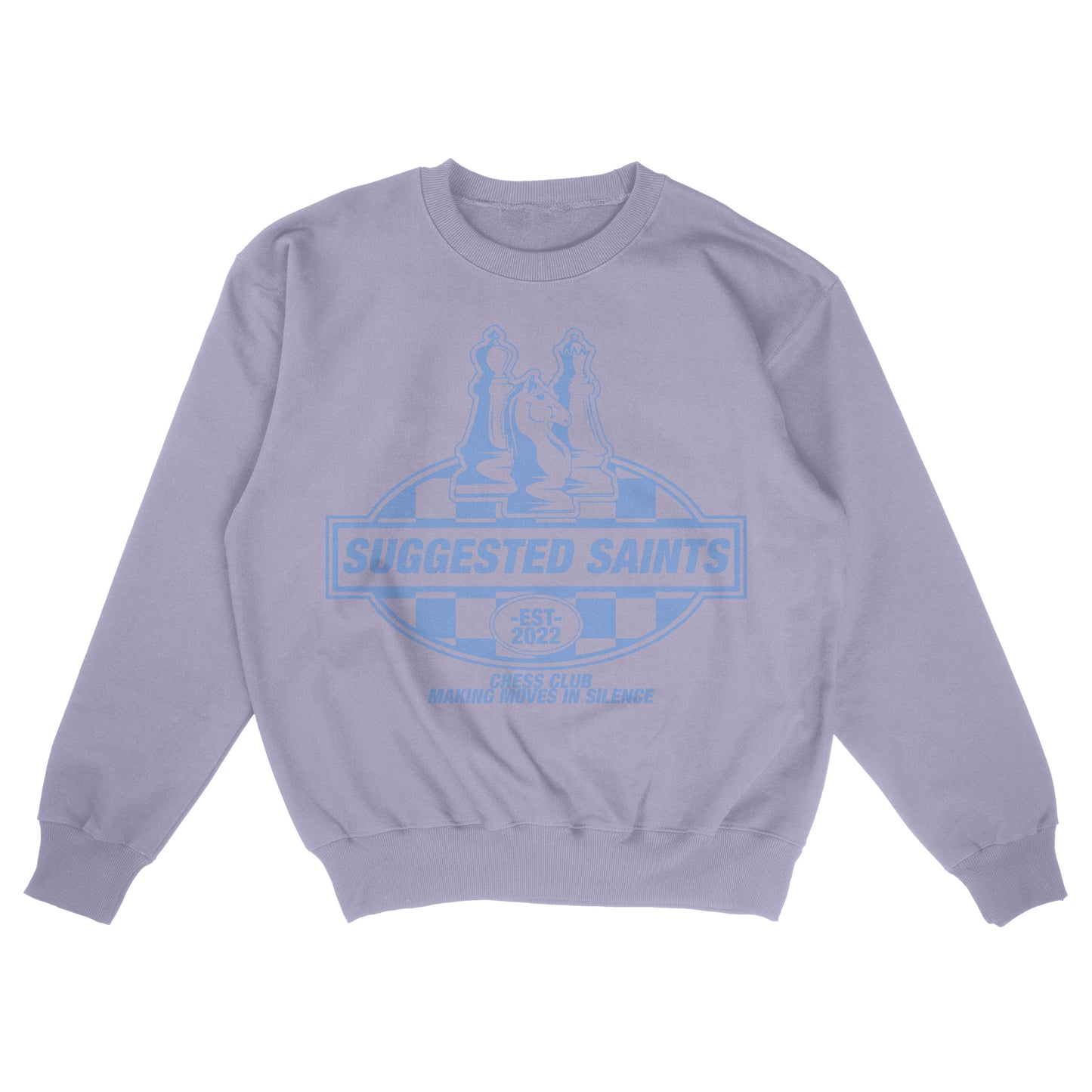 SS Chess Club - Purple Crewneck