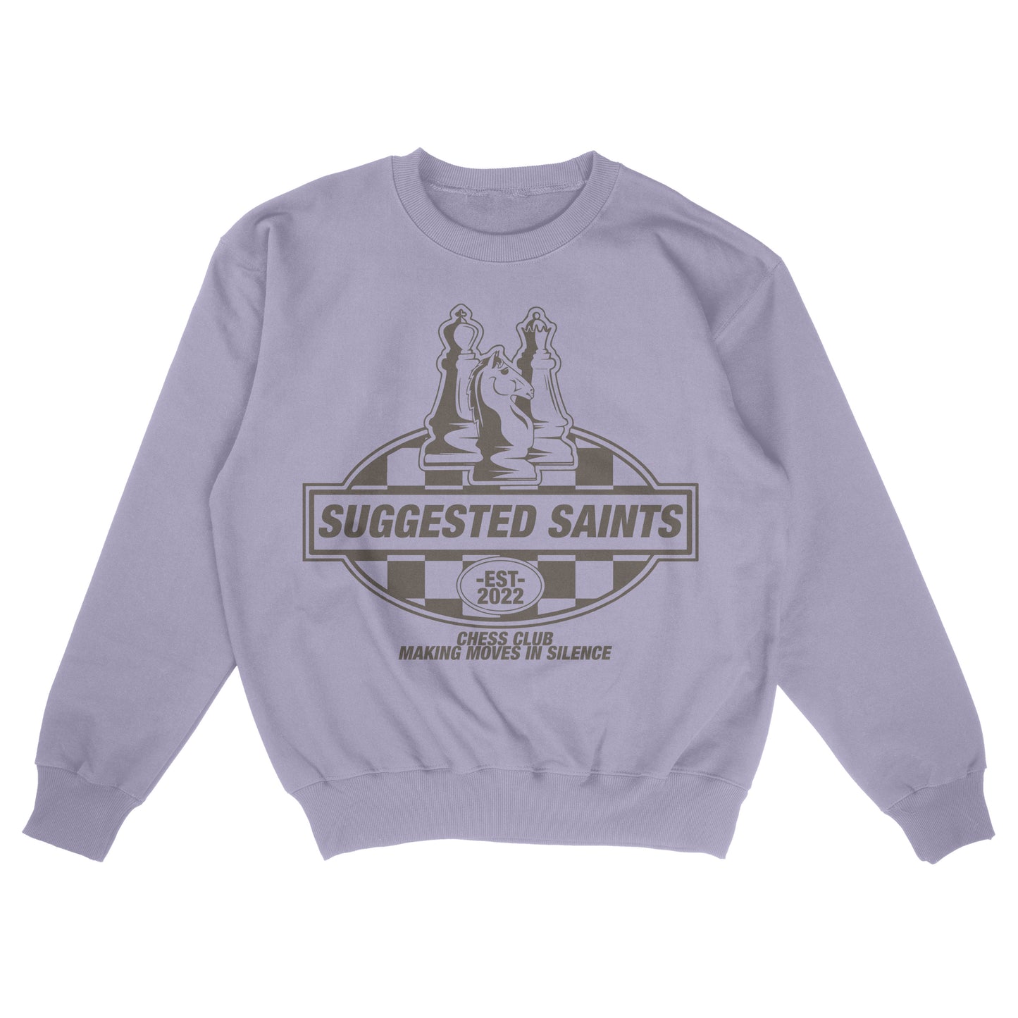 SS Chess Club - Purple Crewneck