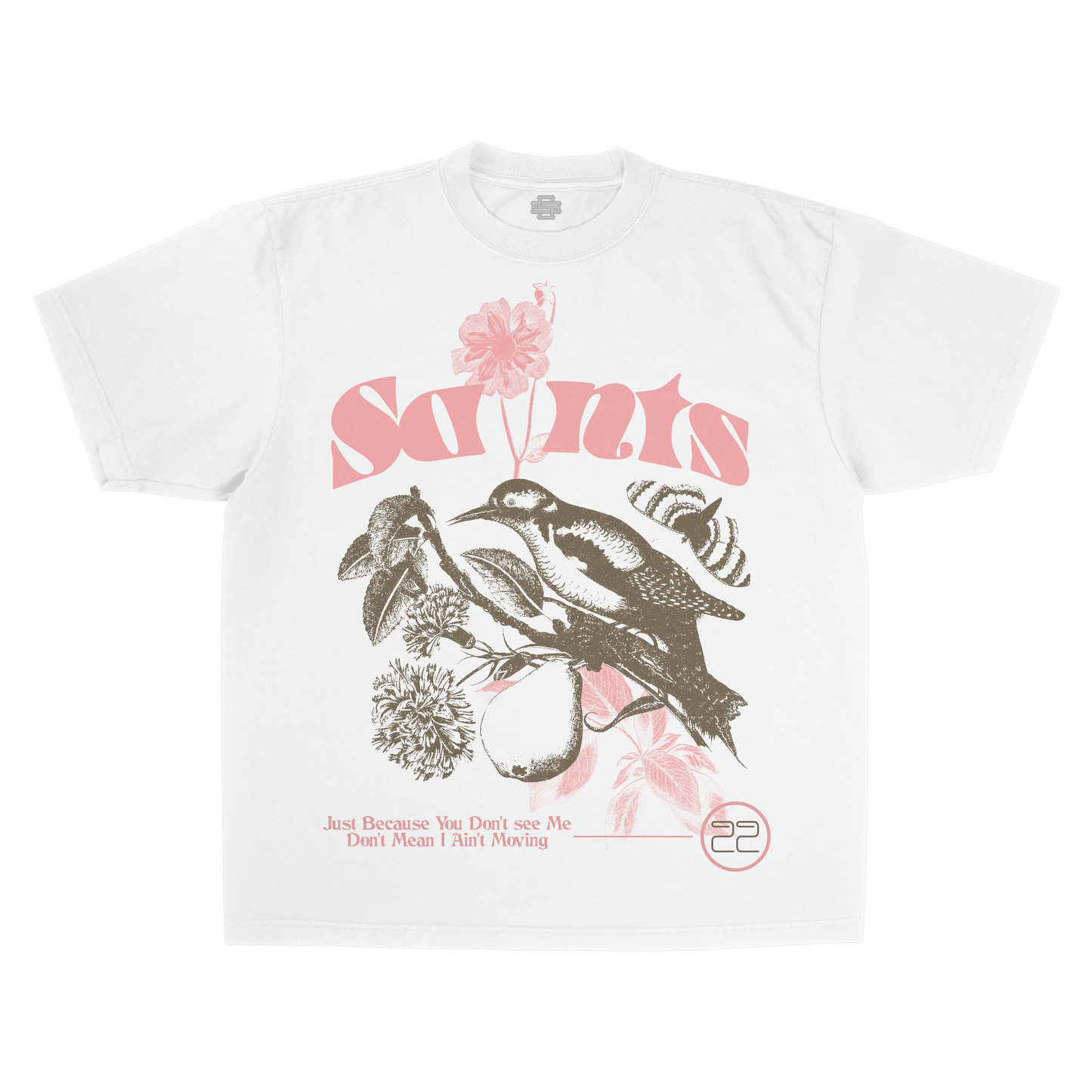 SS Bird Saint - White T-Shirt