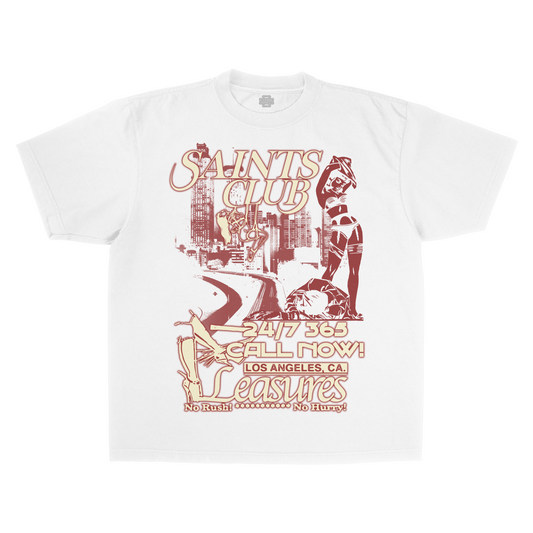 SS Saints Club - White T-Shirt