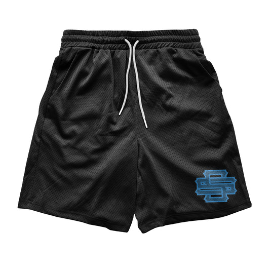 SS Black Mesh Shorts