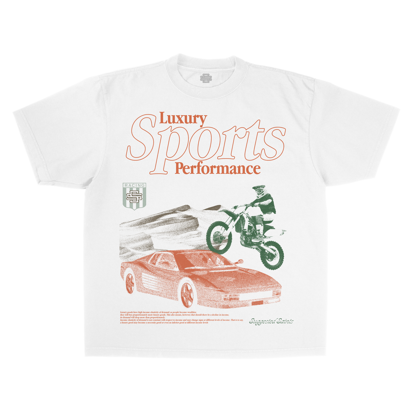 SS Motorsports - White T-Shirt