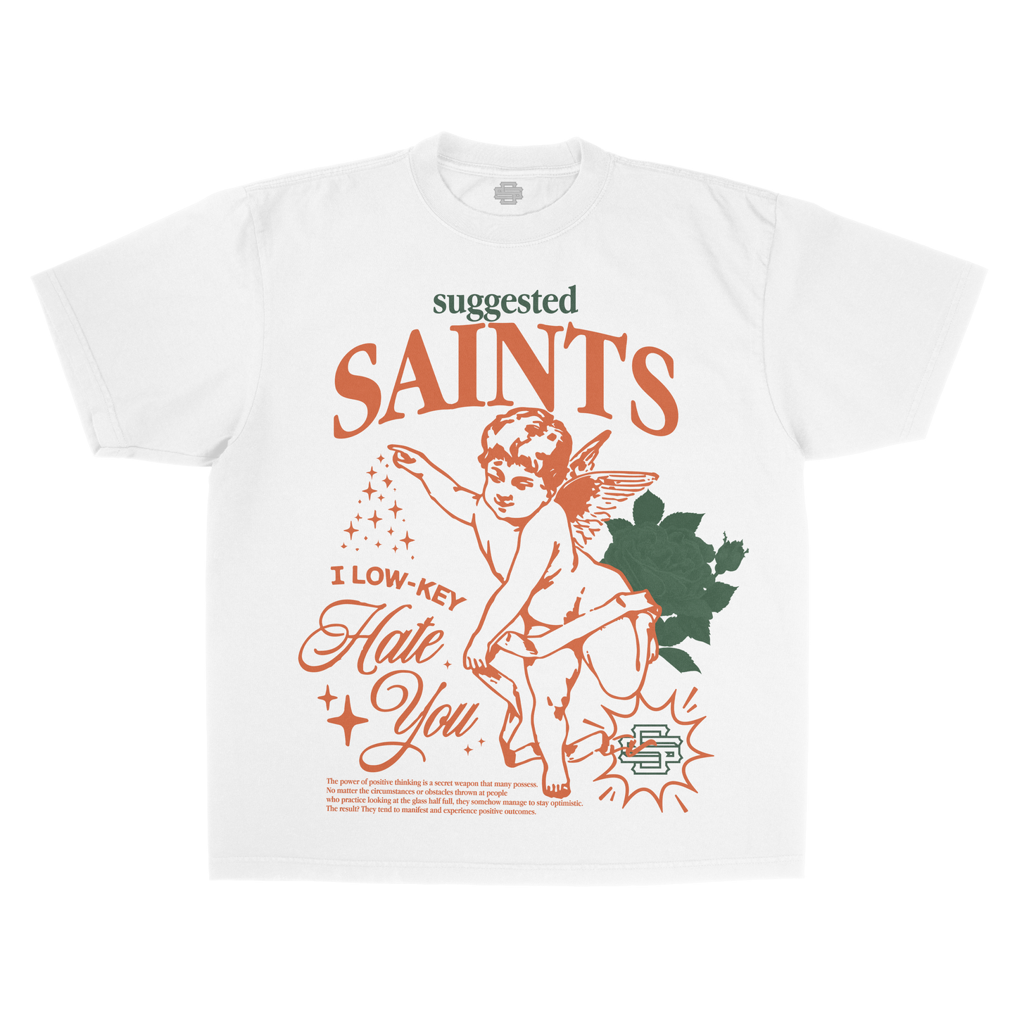 SS Angel Saint - White T-Shirt