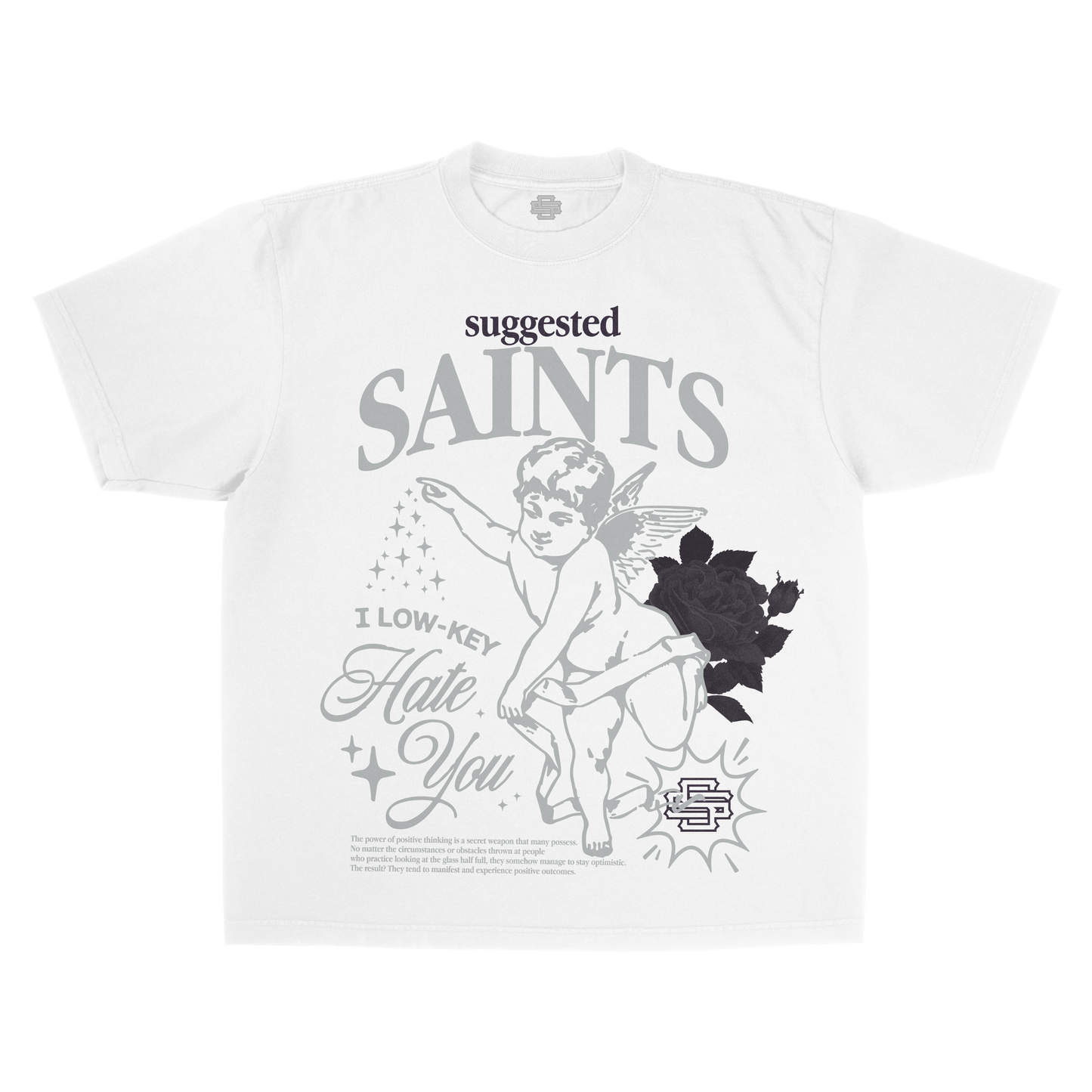 SS Angel Saint White T Shirt Suggested Saints