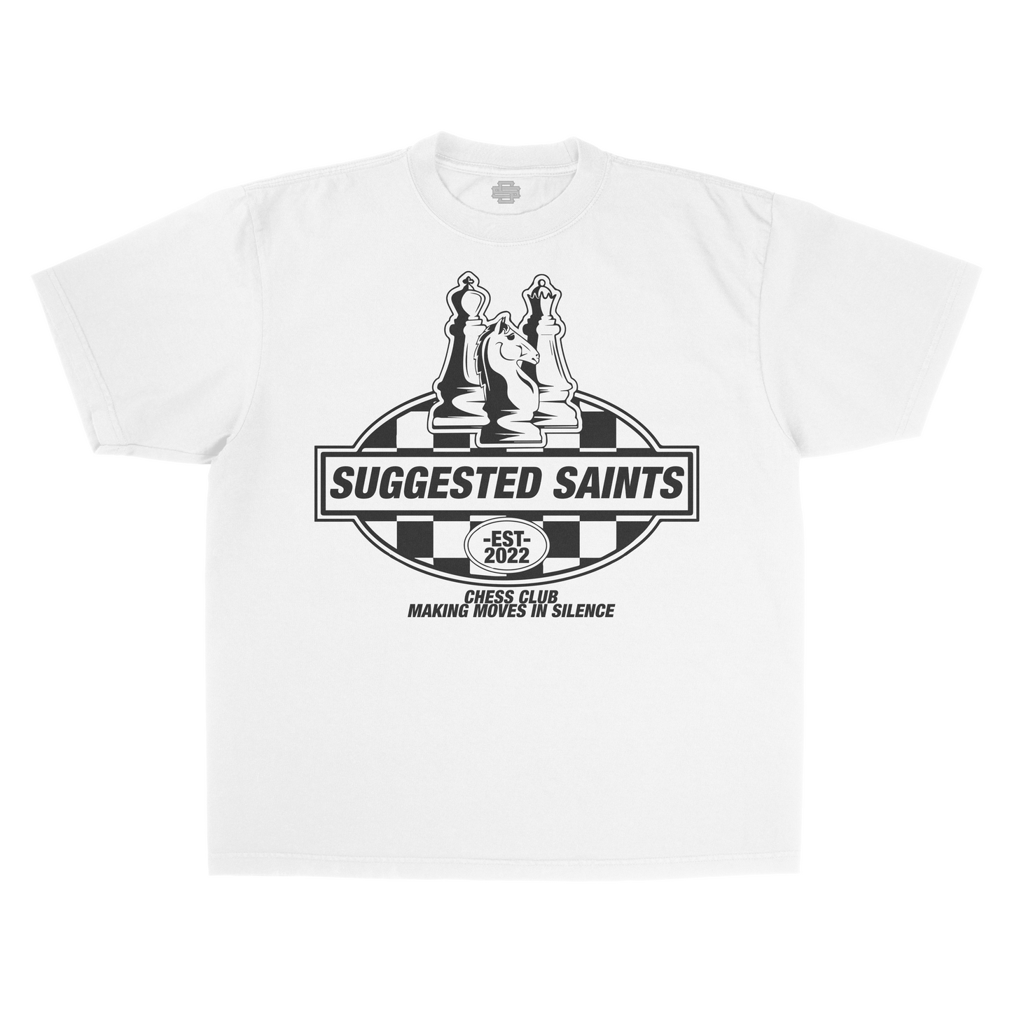 SS Chess Club - White T-Shirt