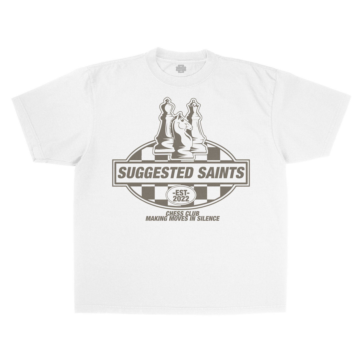 SS Chess Club - White T-Shirt