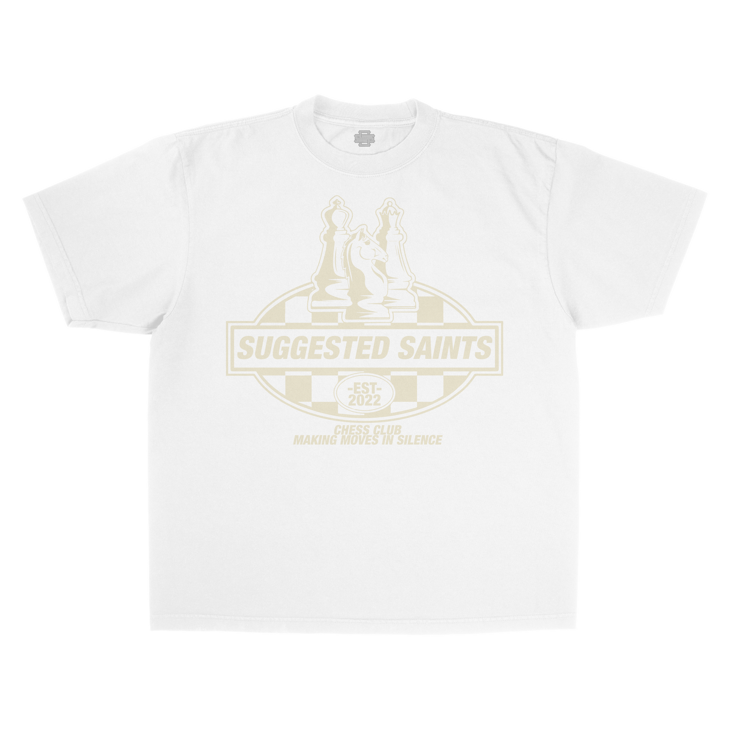 SS Chess Club - White T-Shirt