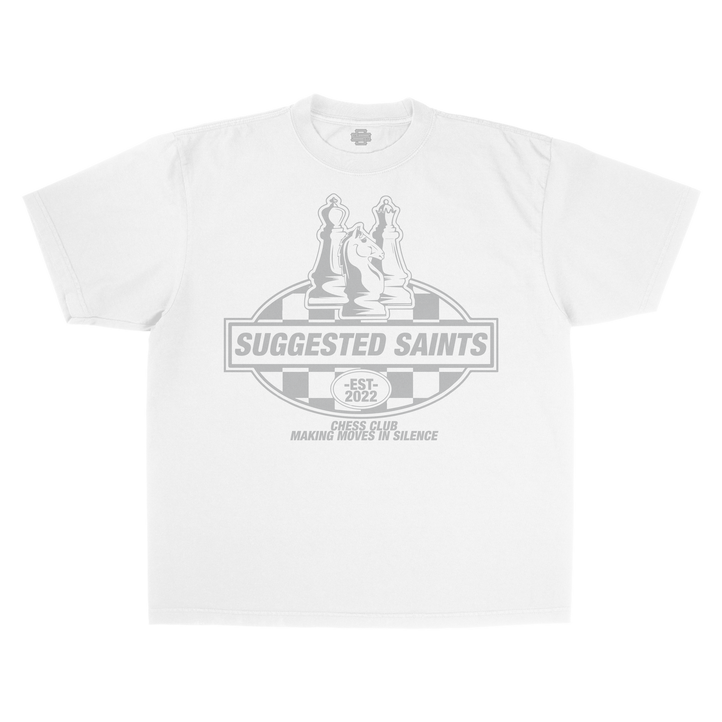 SS Chess Club - White T-Shirt