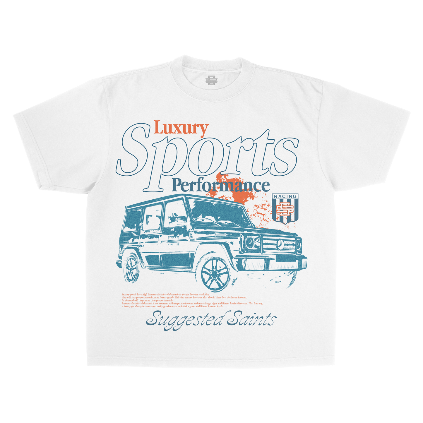 SS G Wagon - White T-Shirt