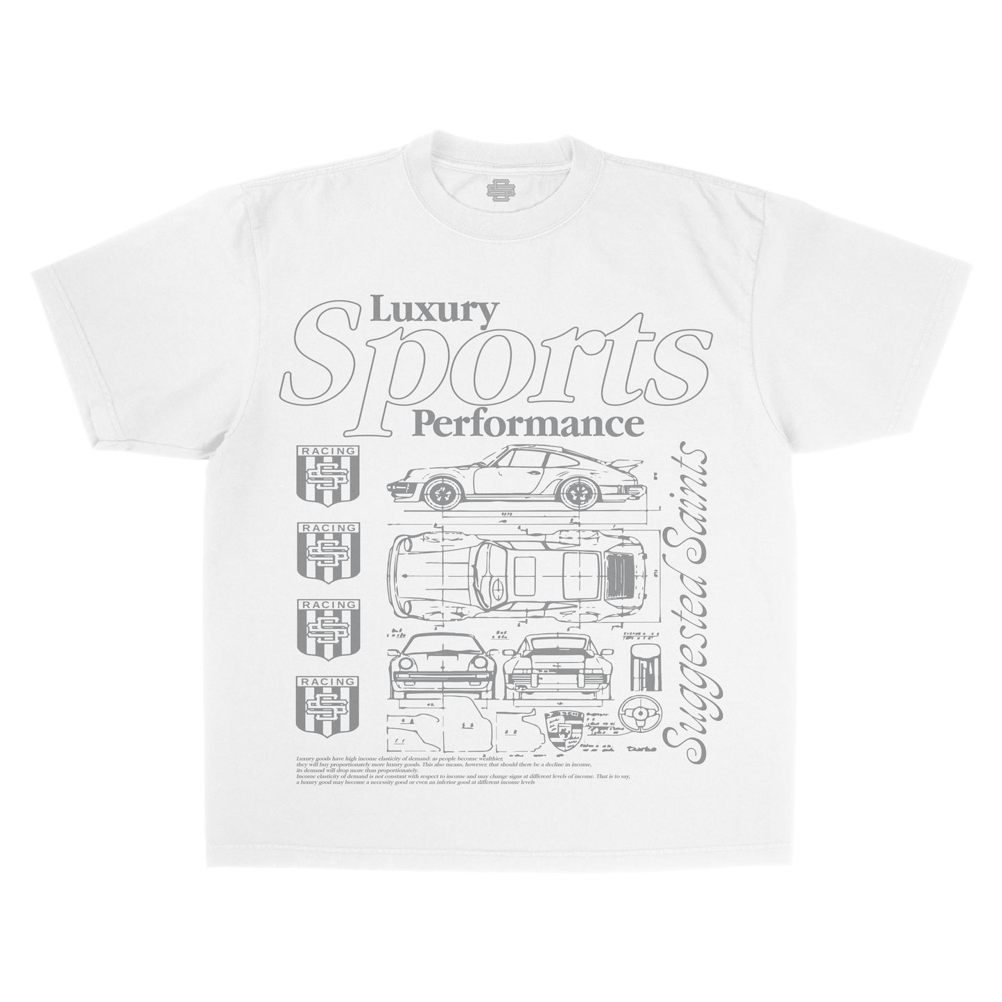 SS Porsche - White T-Shirt