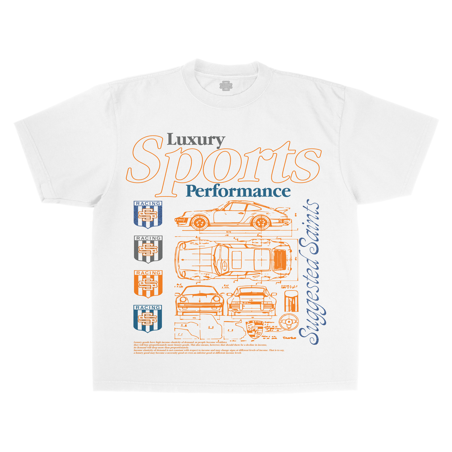 SS Porsche - White T-Shirt