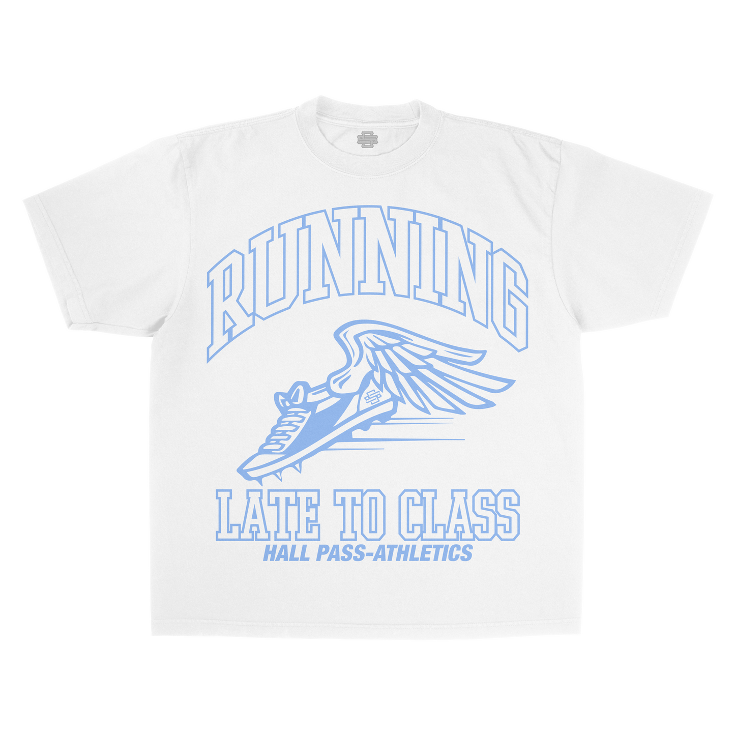 SS Running Late - White T-Shirt