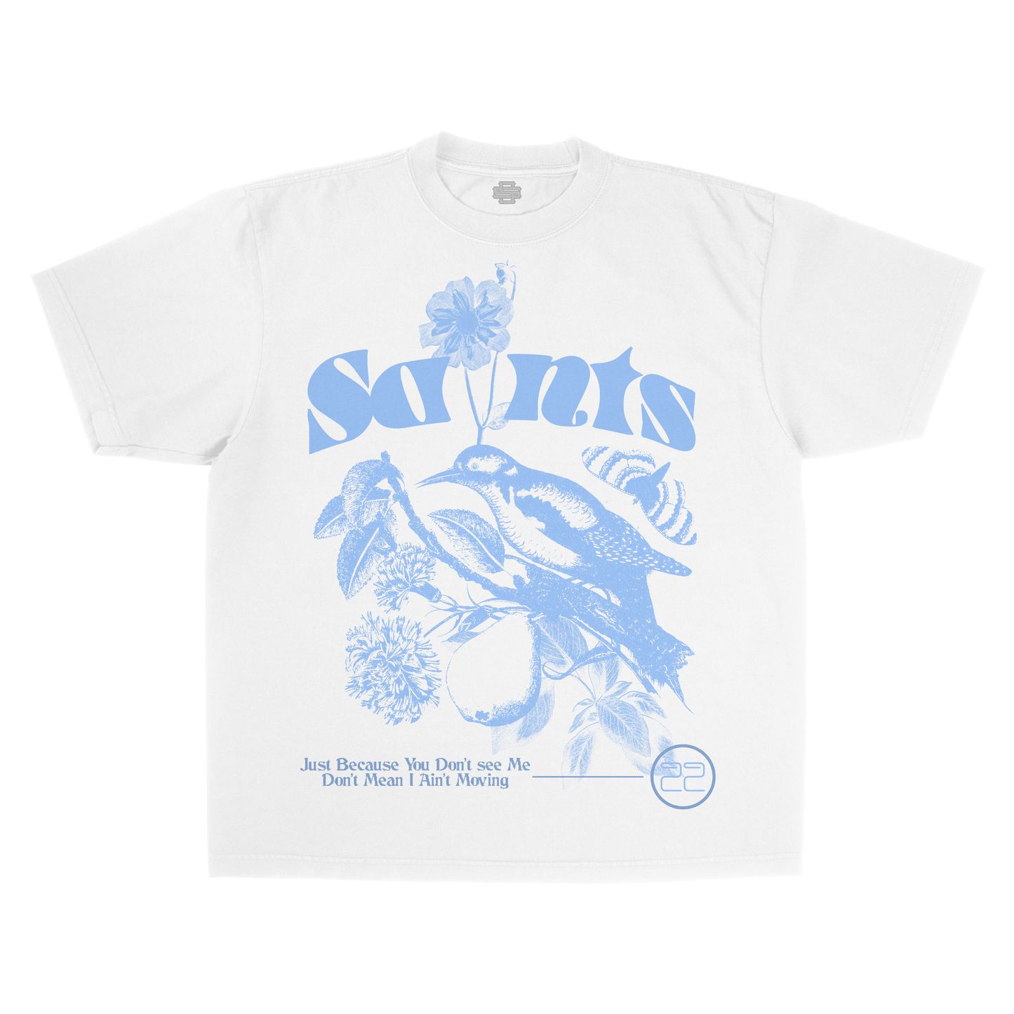 SS Bird Saint - White T-Shirt